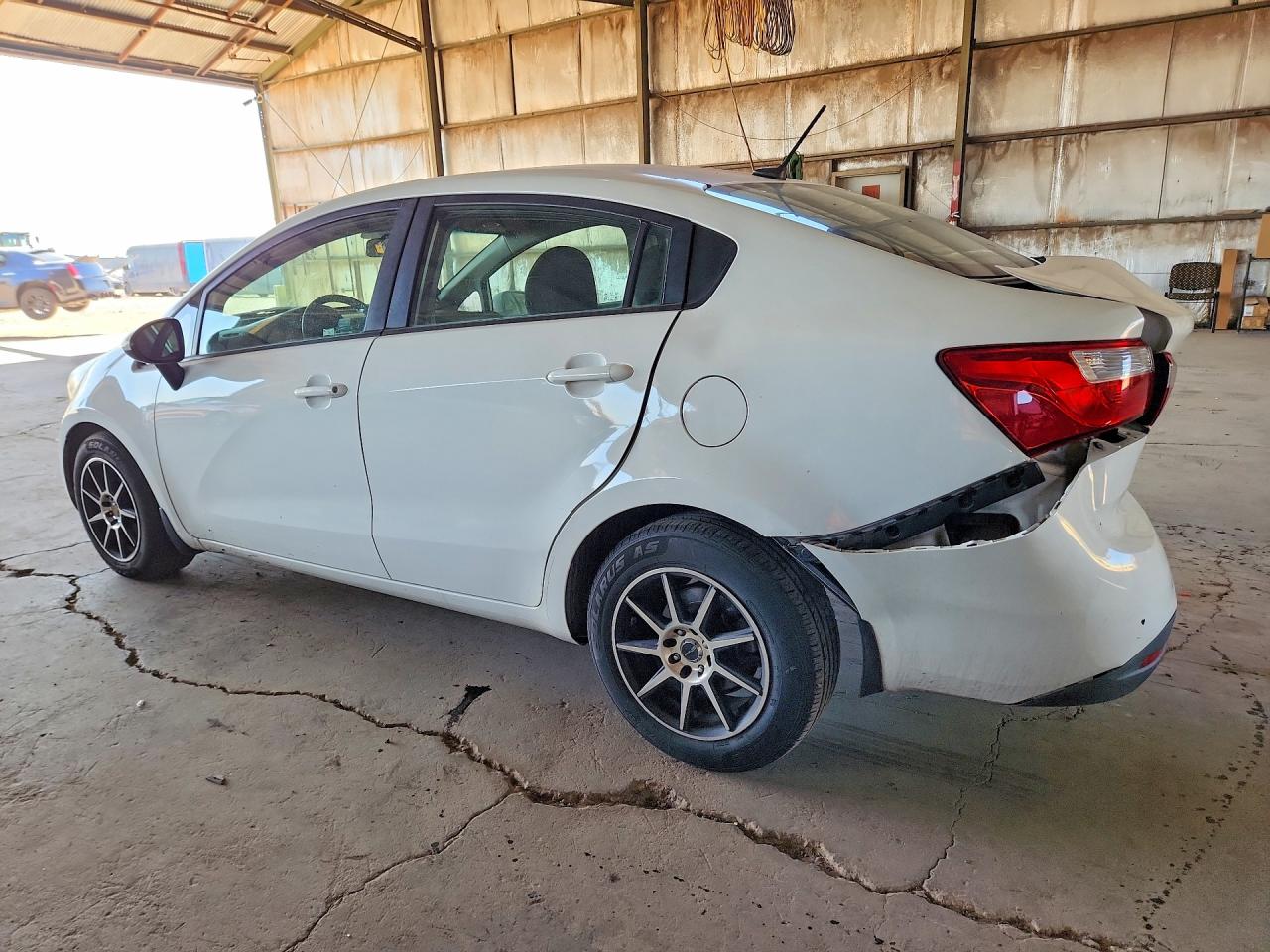 2013 Kia Rio Lx Белый vin: KNADM4A33D6292846