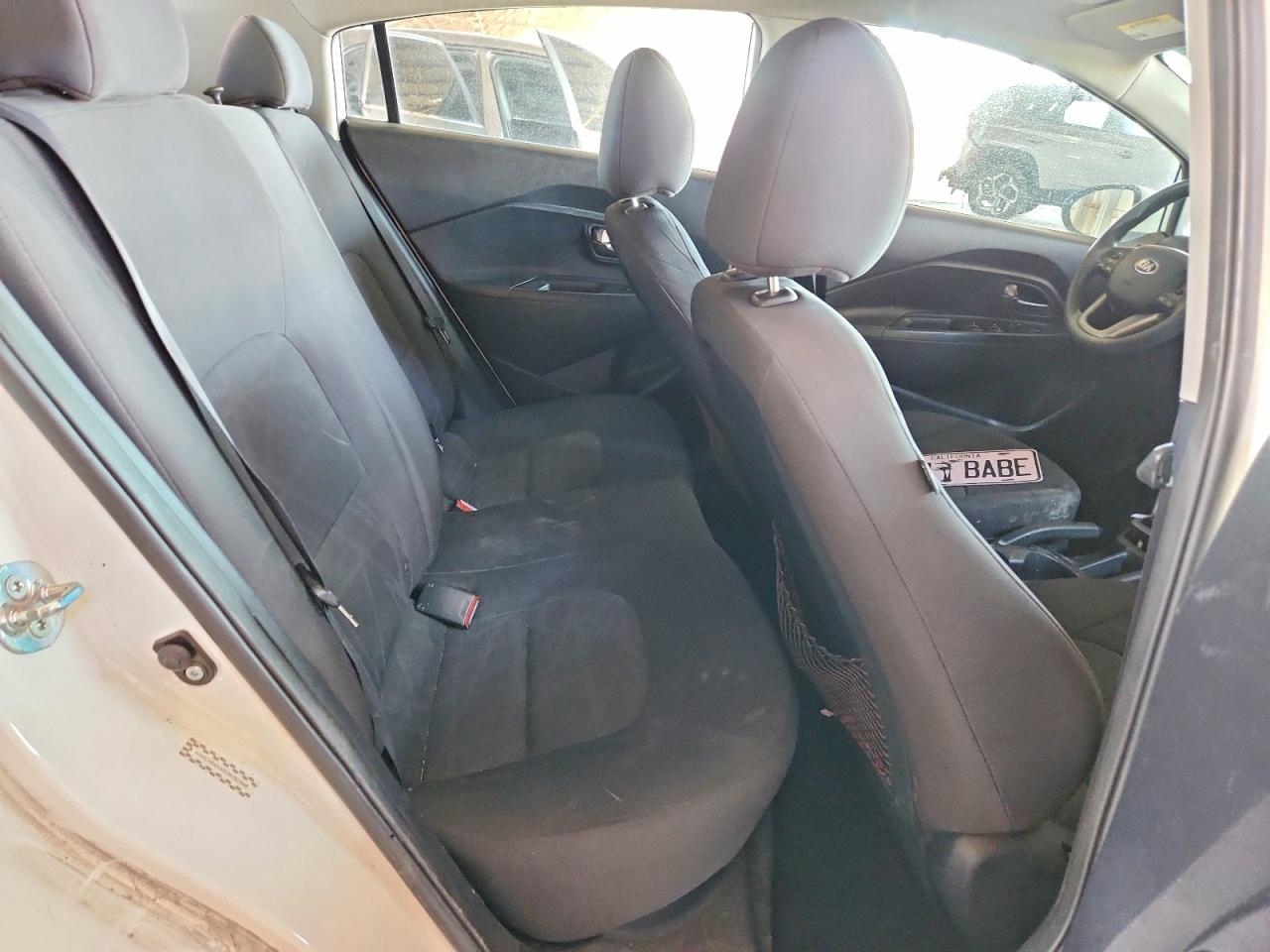 2013 Kia Rio Lx Белый vin: KNADM4A33D6292846