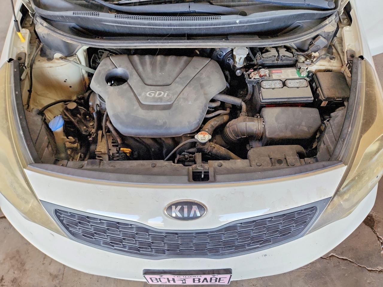 2013 Kia Rio Lx Белый vin: KNADM4A33D6292846