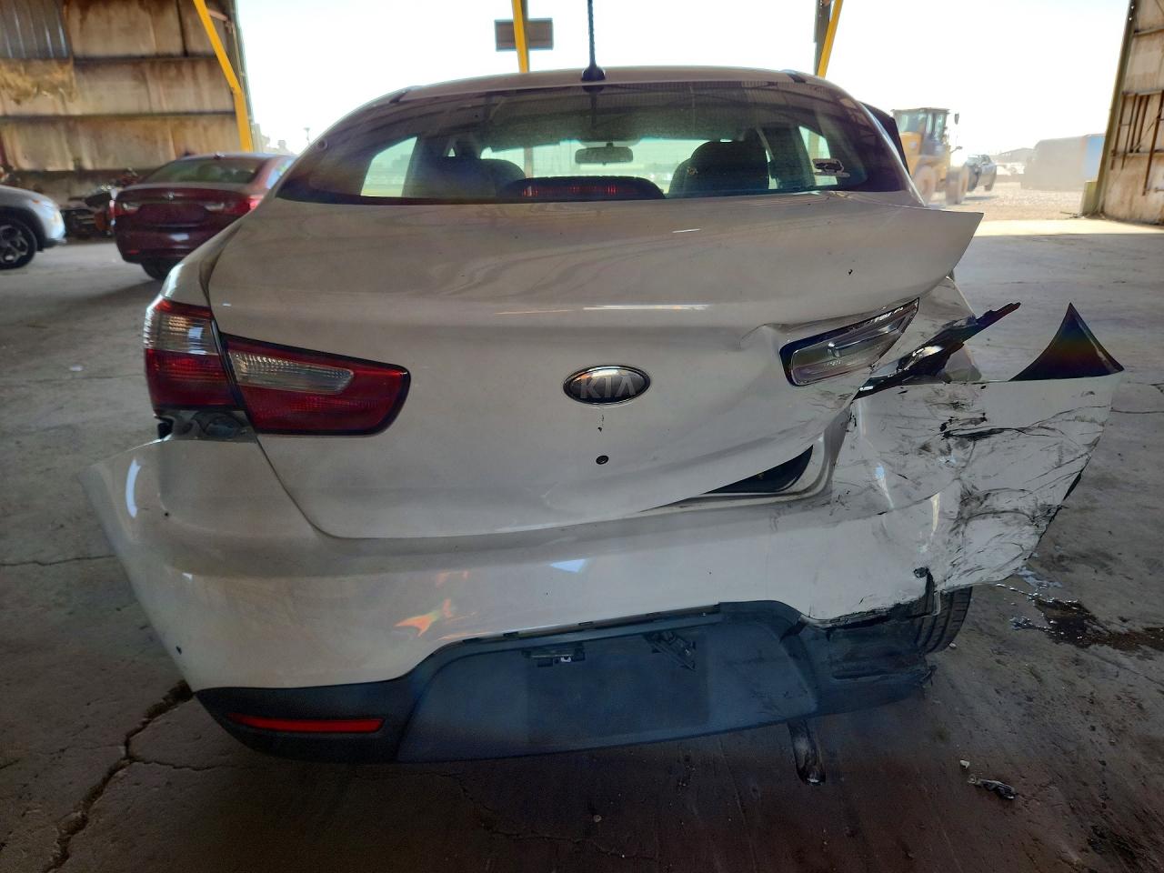 2013 Kia Rio Lx Белый vin: KNADM4A33D6292846