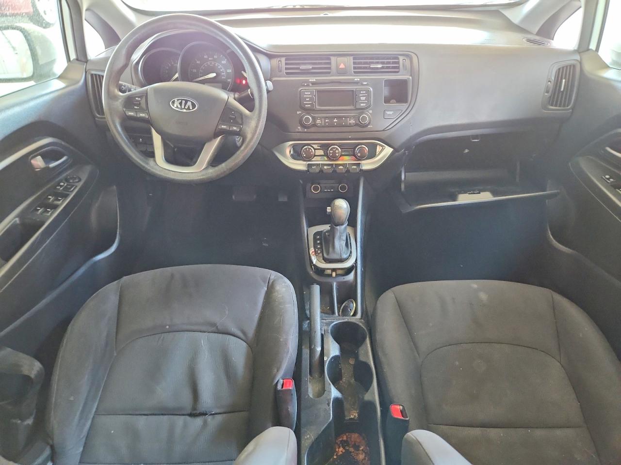 2013 Kia Rio Lx Белый vin: KNADM4A33D6292846