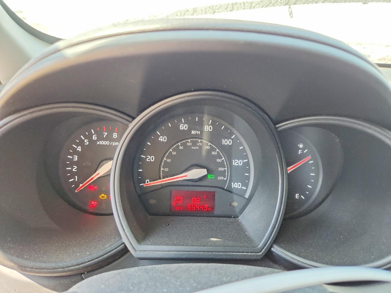2013 Kia Rio Lx Gray vin: KNADM4A33D6306602