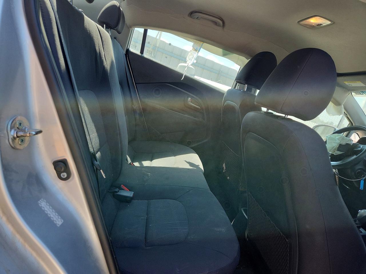 2013 Kia Rio Lx Gray vin: KNADM4A33D6306602