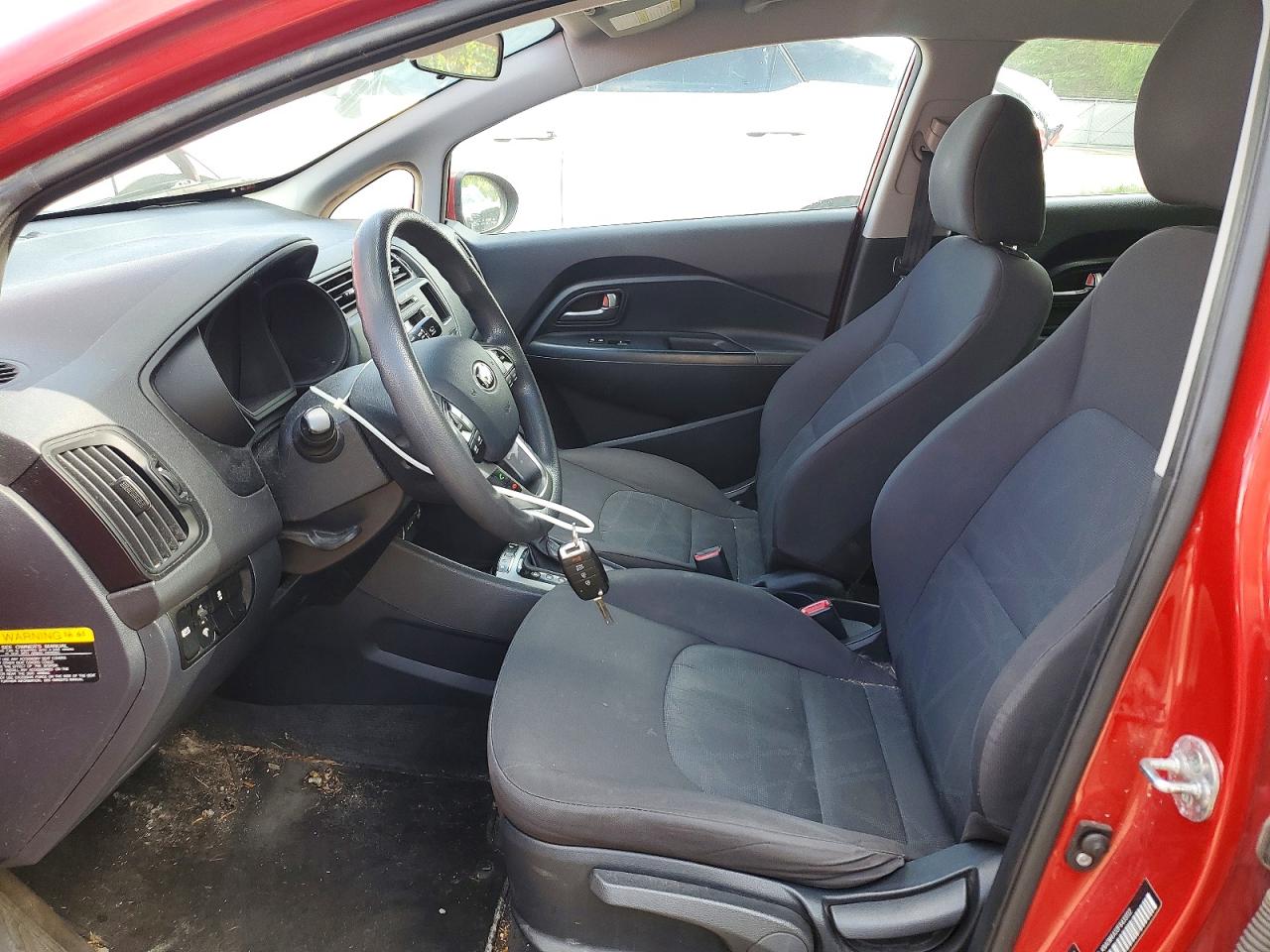 2015 Kia Rio Lx Красный vin: KNADM4A33F6433112