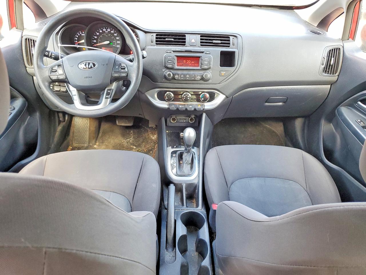 2015 Kia Rio Lx Красный vin: KNADM4A33F6433112