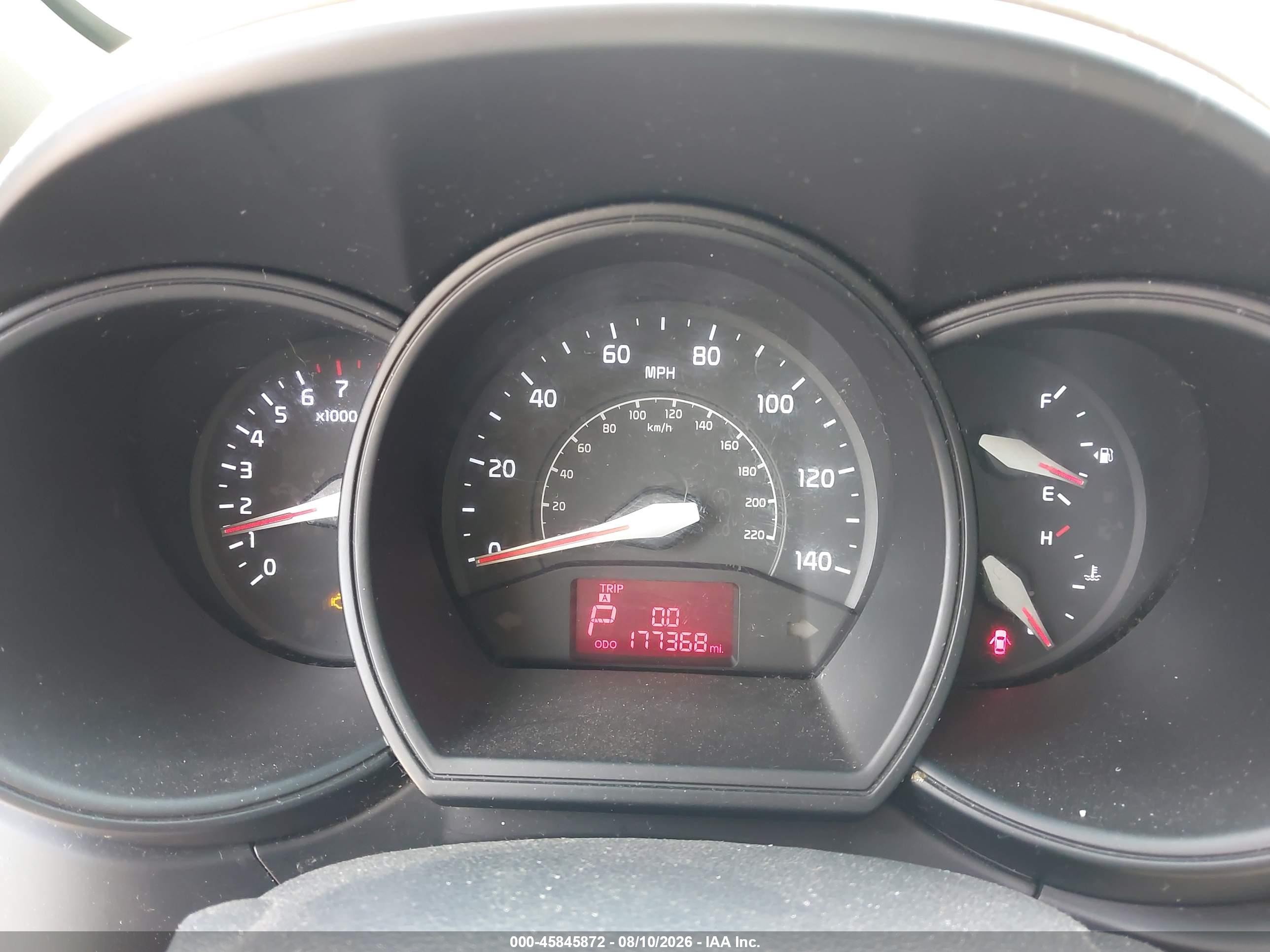 2015 Kia Rio Lx Black vin: KNADM4A33F6447687
