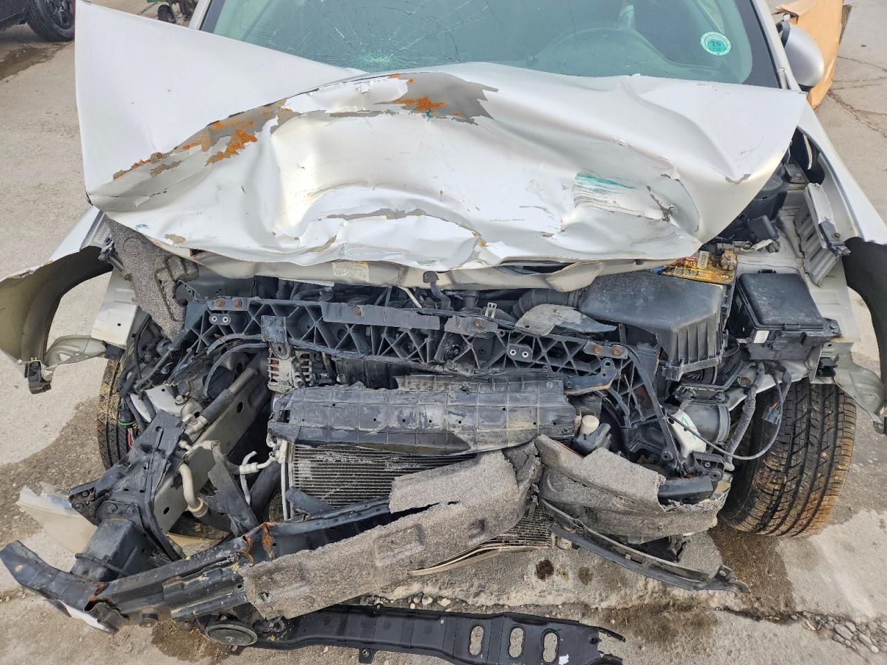 2015 Kia Rio Lx Серебряный vin: KNADM4A33F6449858