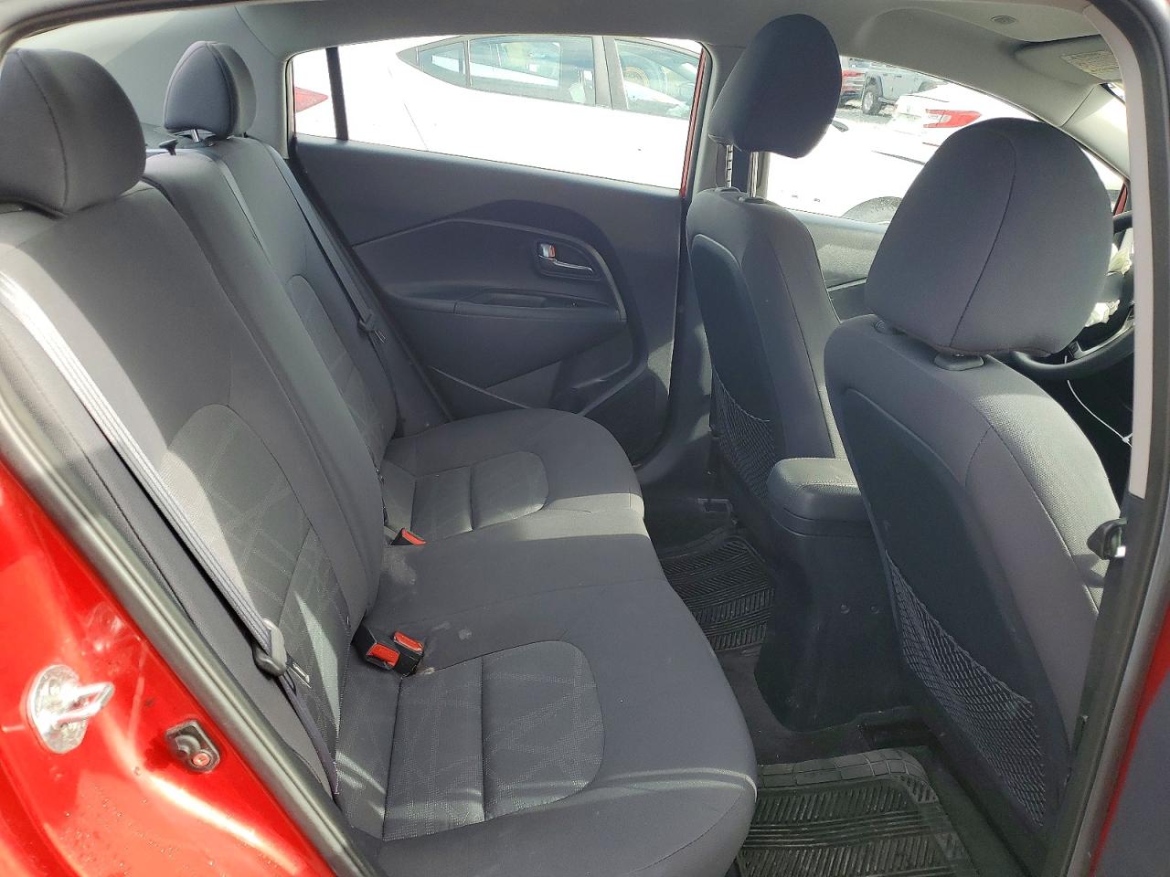 2013 Kia Rio Red vin: KNADM4A34D6121779
