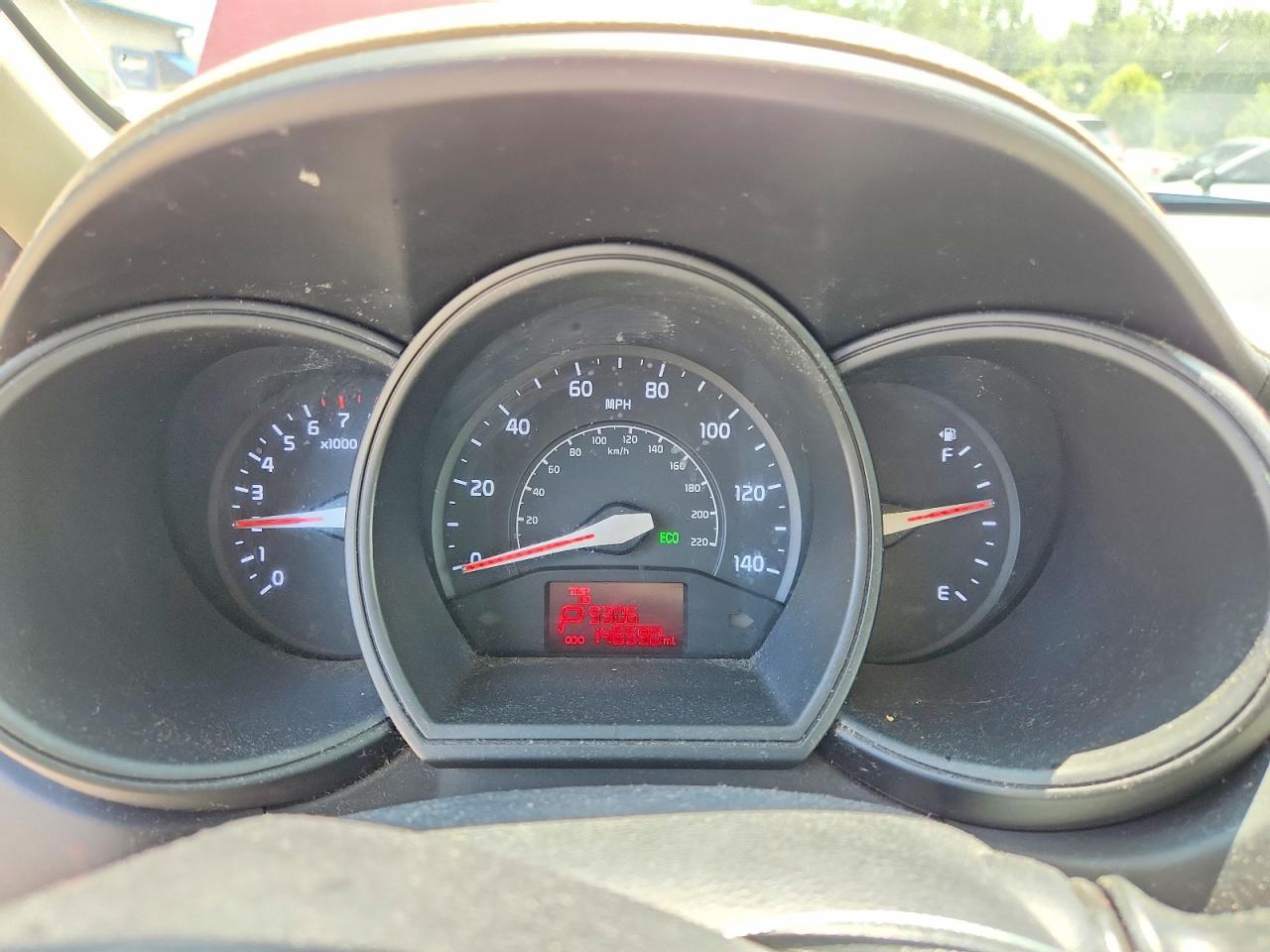 2013 Kia Rio Lx Brown vin: KNADM4A34D6132961