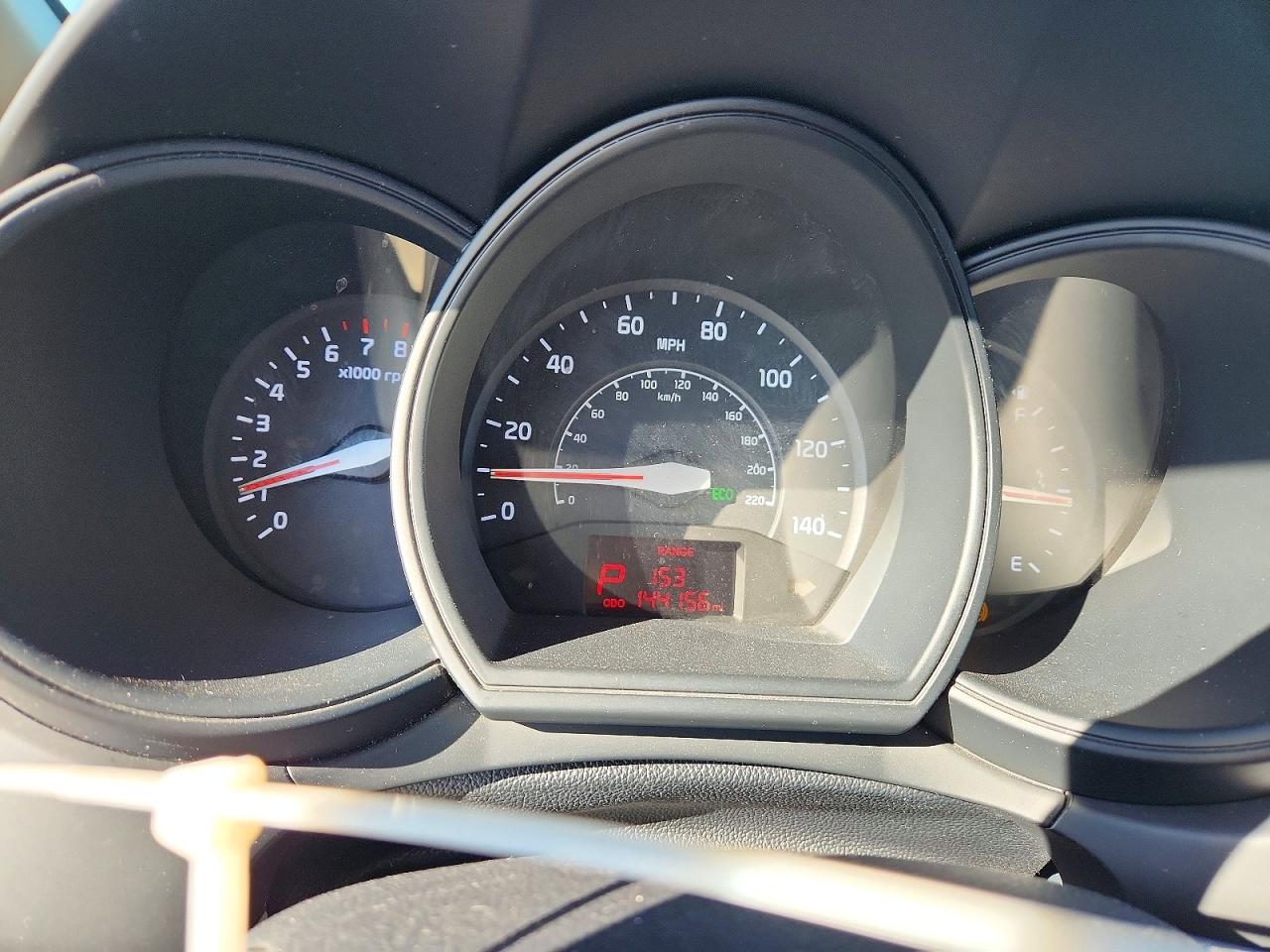 2013 Kia Rio Lx White vin: KNADM4A34D6154376