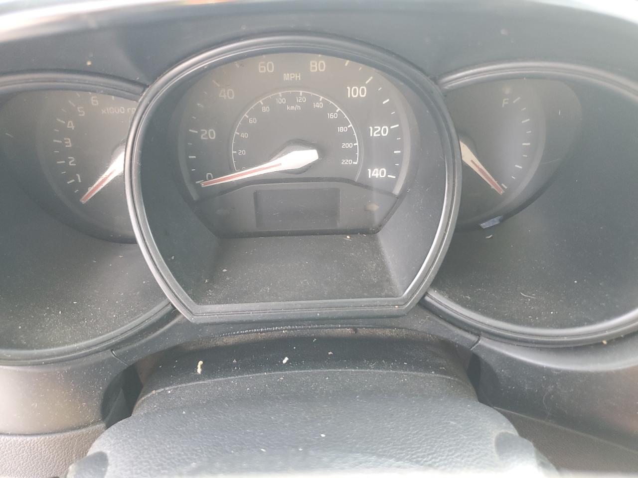 2013 Kia Rio Lx Silver vin: KNADM4A34D6180847