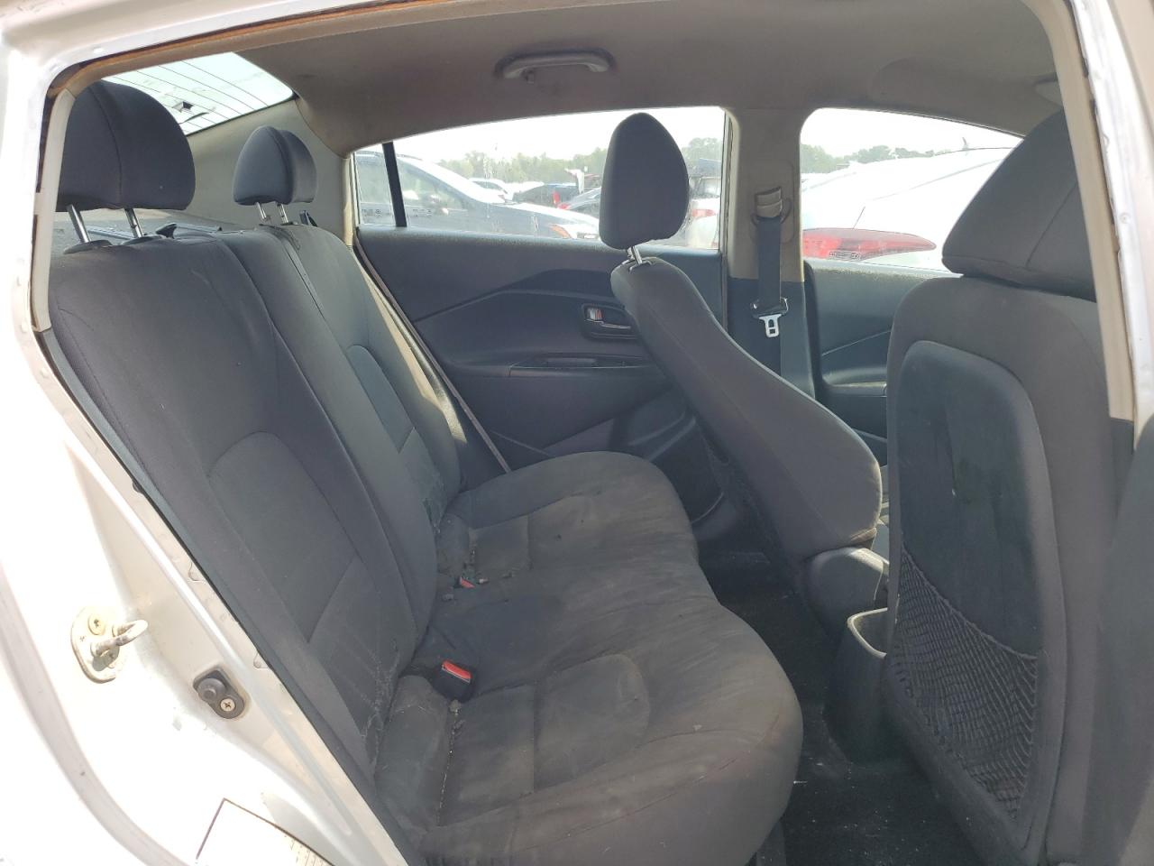2013 Kia Rio Lx Silver vin: KNADM4A34D6180847