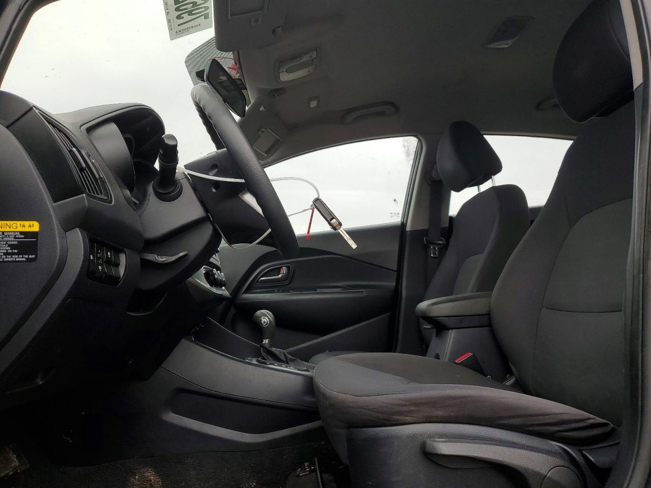 2013 Kia Rio Lx Charcoal vin: KNADM4A34D6251920