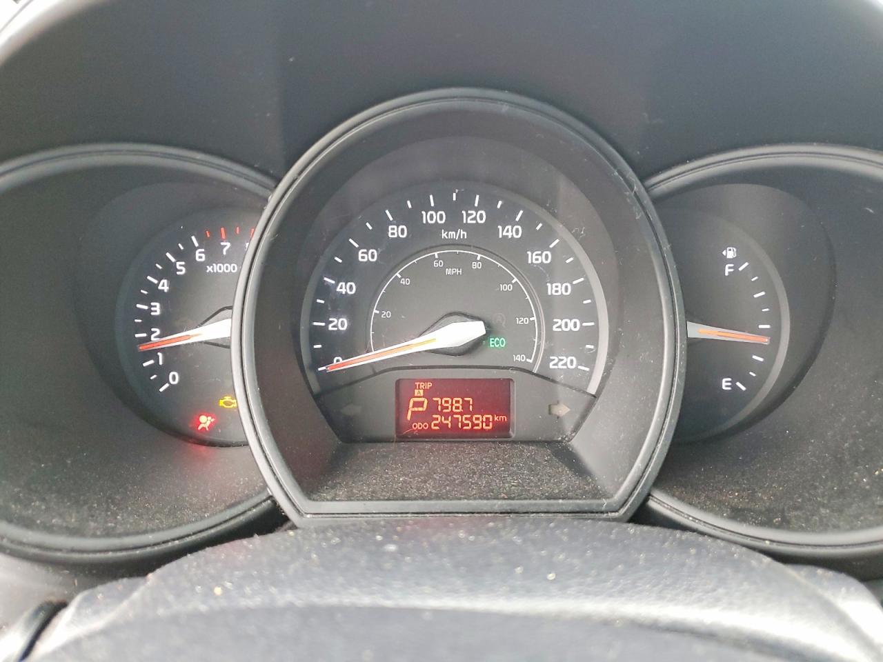 2013 Kia Rio Lx Charcoal vin: KNADM4A34D6251920