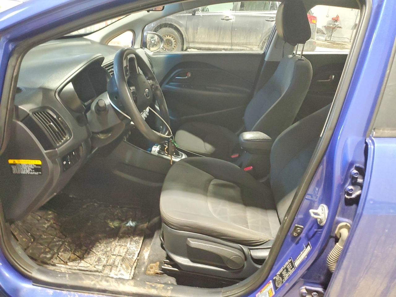 2013 Kia Rio Lx Automatic Blue vin: KNADM4A34D6262268