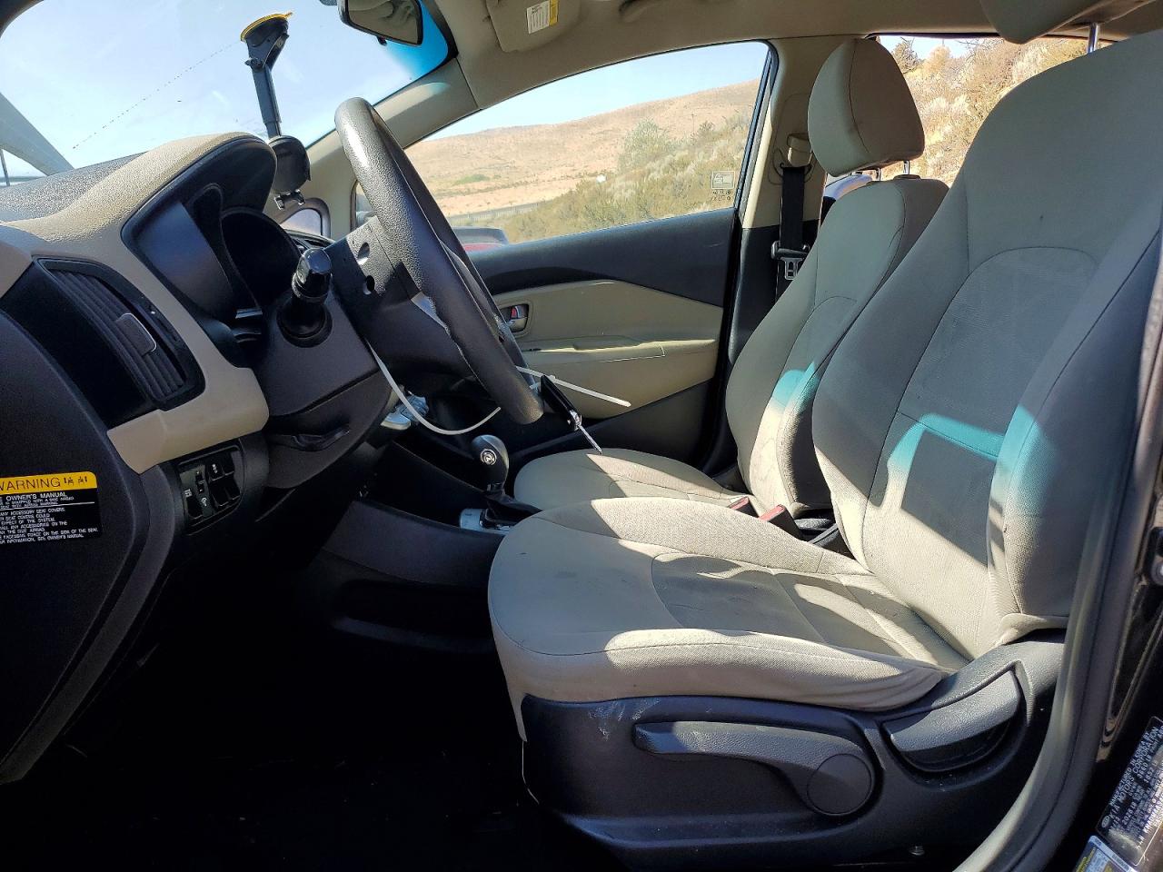 2014 Kia Rio Lx Black vin: KNADM4A34E6333518