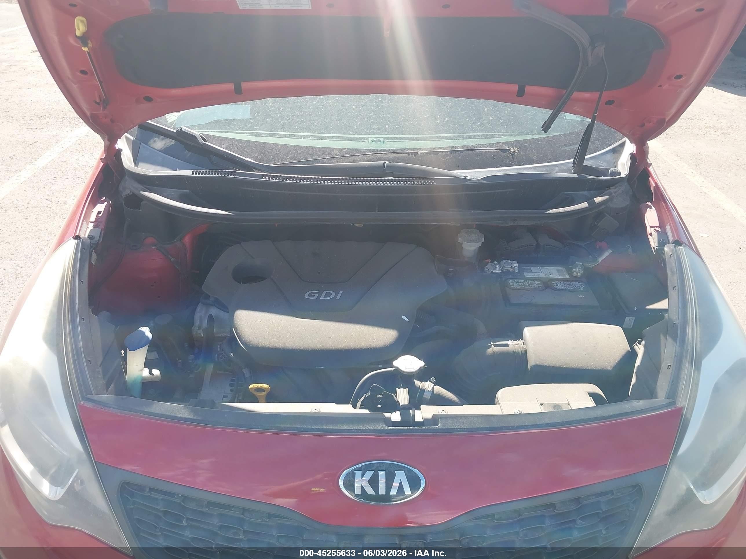 2014 Kia Rio Lx Красный vin: KNADM4A34E6352781