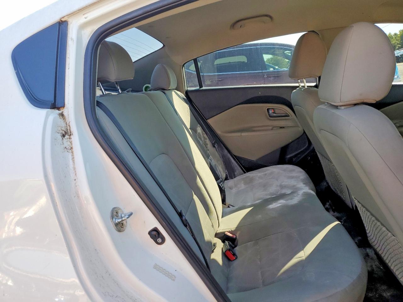 2014 Kia Rio Lx Белый vin: KNADM4A34E6364560