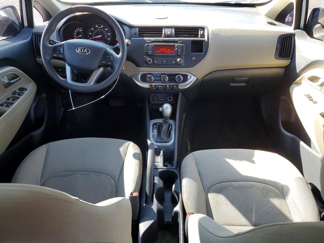 2014 Kia Rio Lx Белый vin: KNADM4A34E6364560