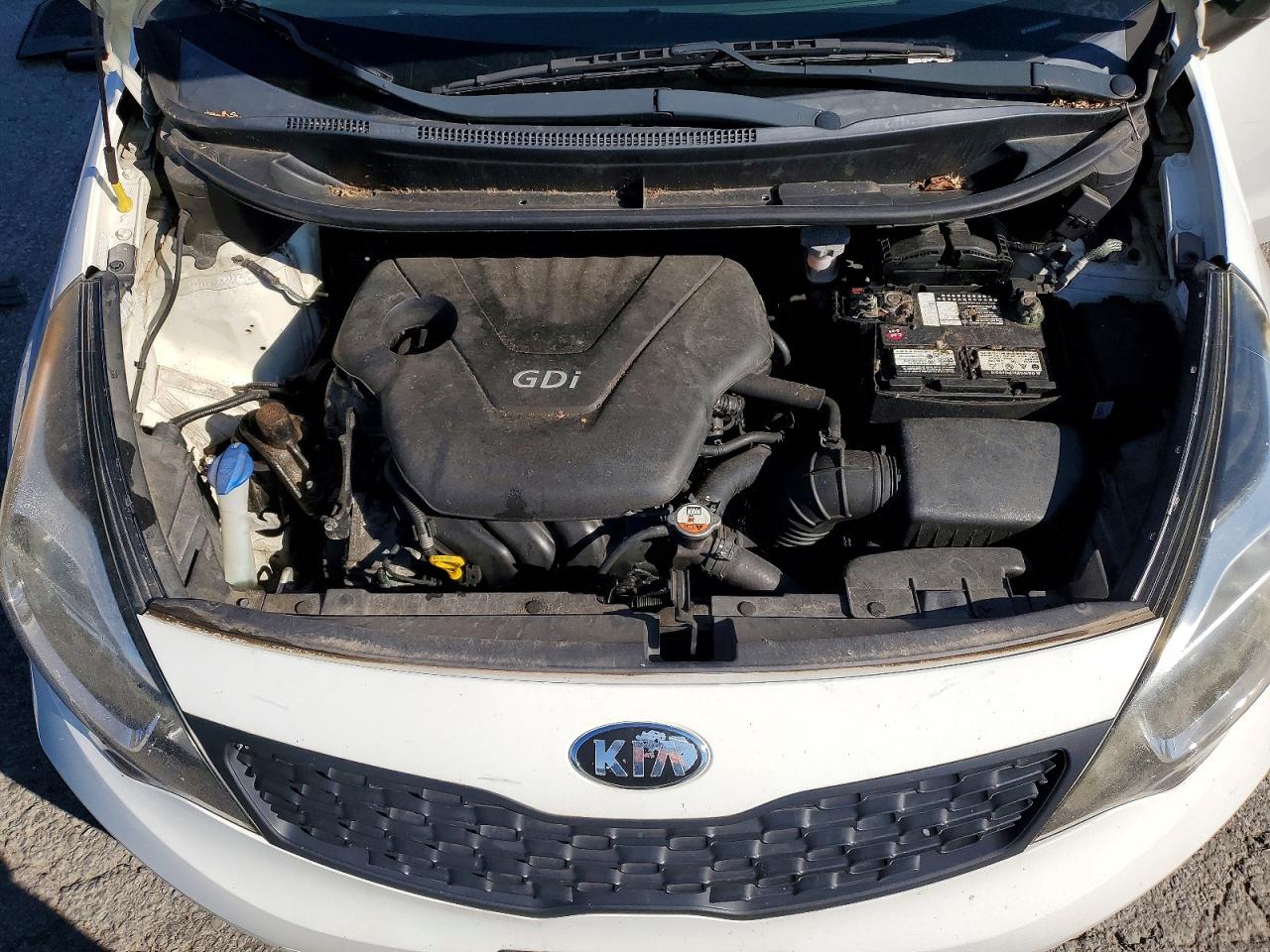 2014 Kia Rio Lx Белый vin: KNADM4A34E6364560