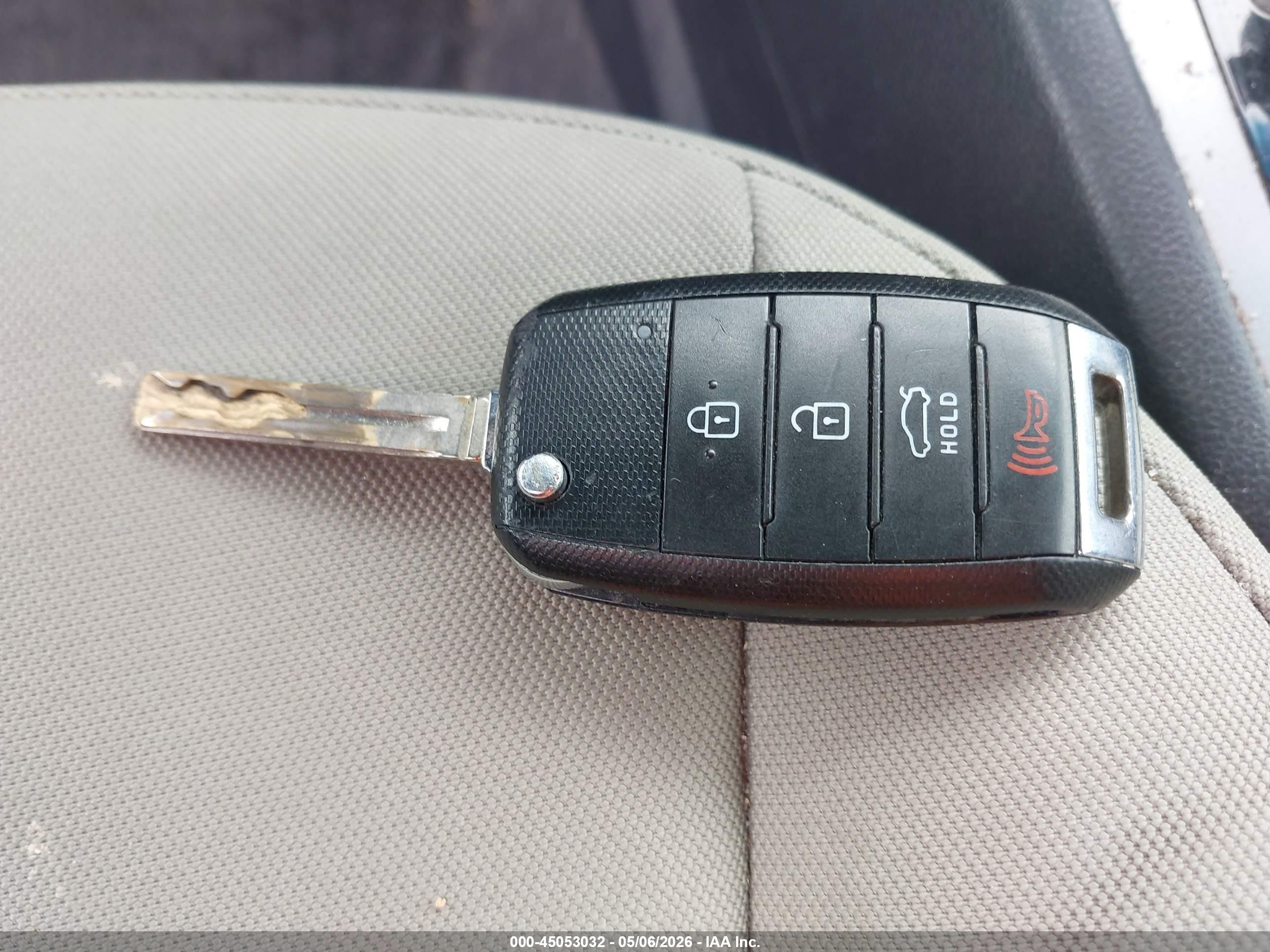 2015 Kia Rio Lx Black vin: KNADM4A34F6458035