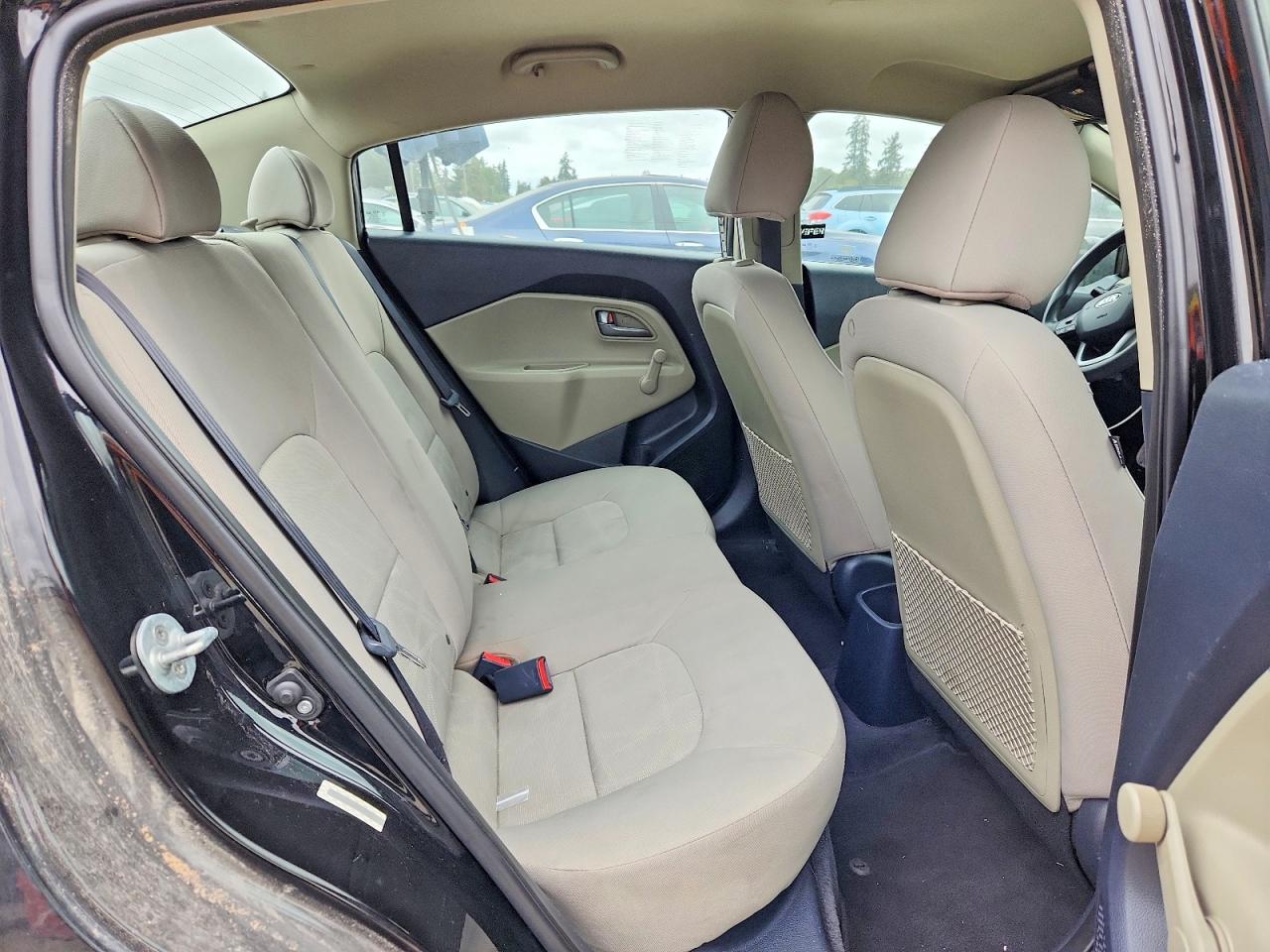2015 Kia Rio Lx Black vin: KNADM4A34F6459847
