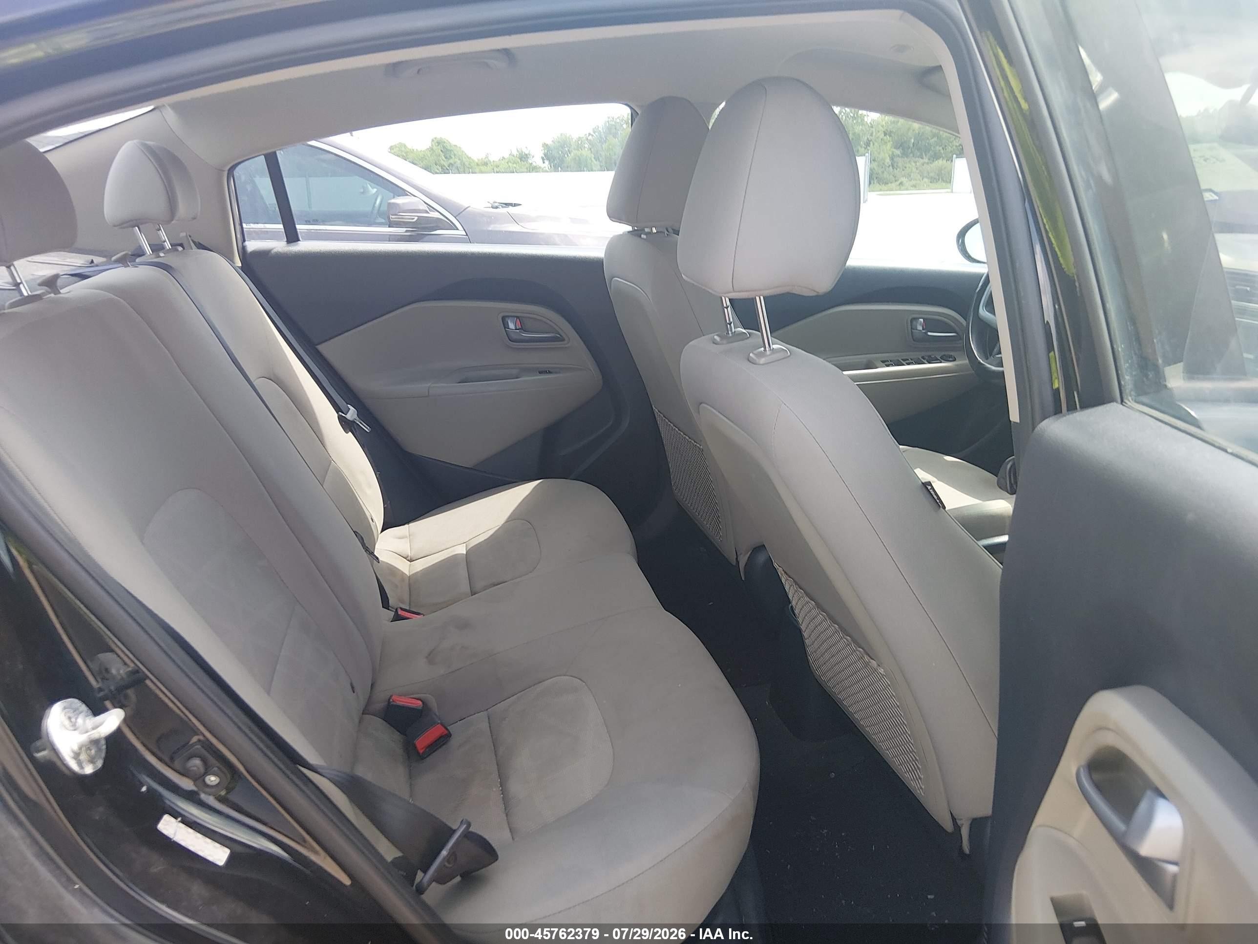 2017 Kia Rio Lx Black vin: KNADM4A34H6044059
