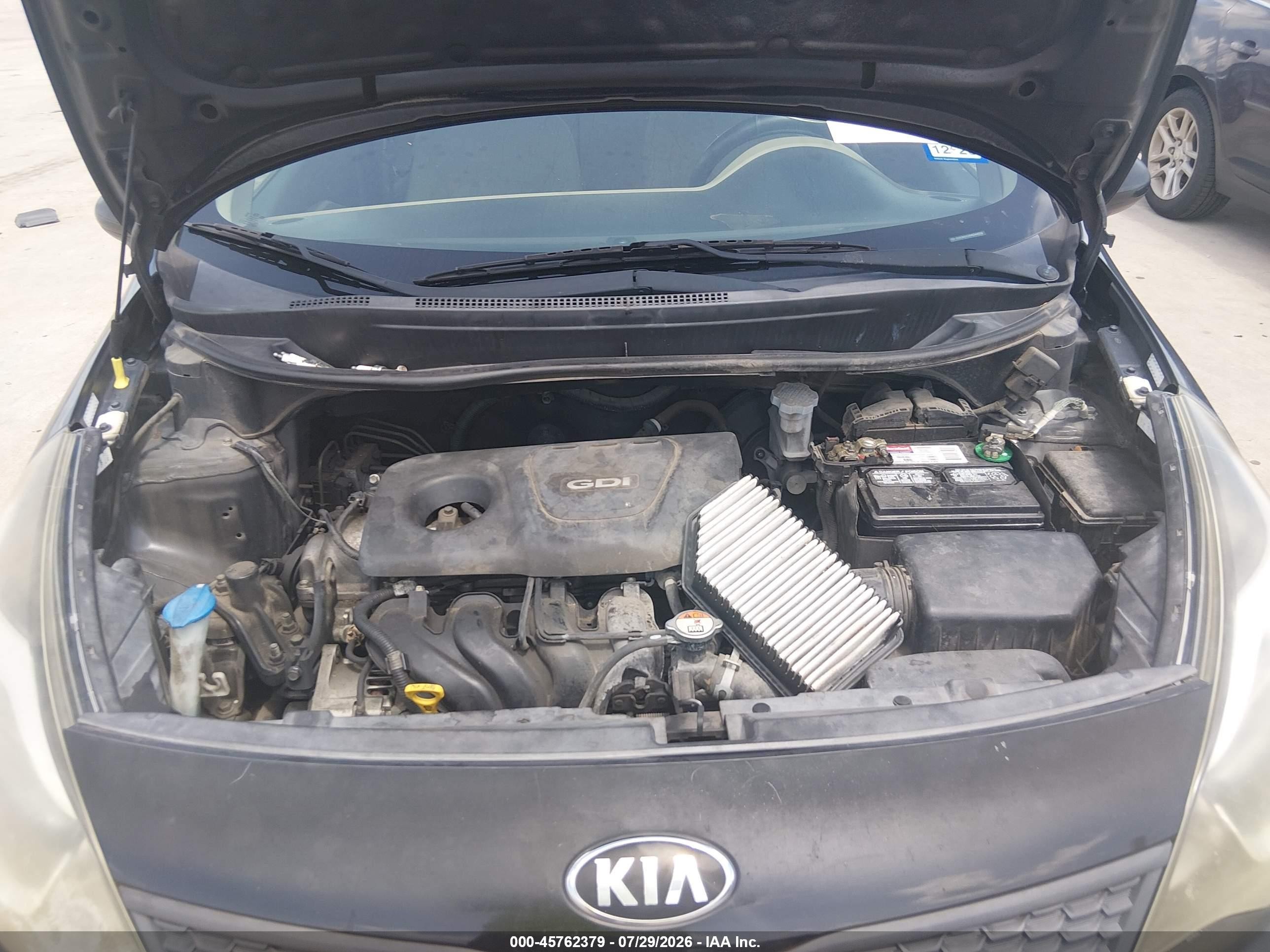 2017 Kia Rio Lx Black vin: KNADM4A34H6044059