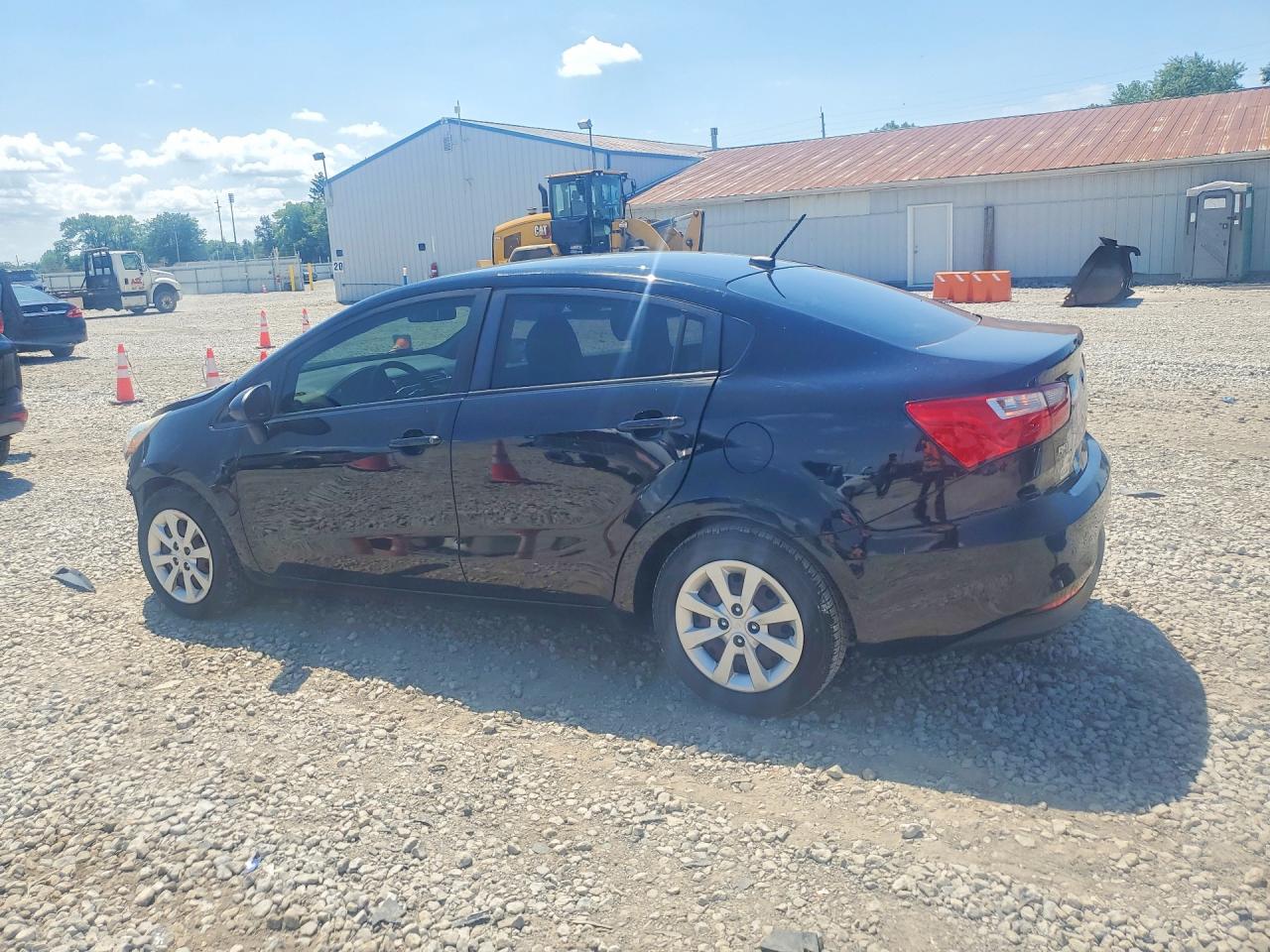 2017 Kia Rio Lx Черный vin: KNADM4A34H6072010