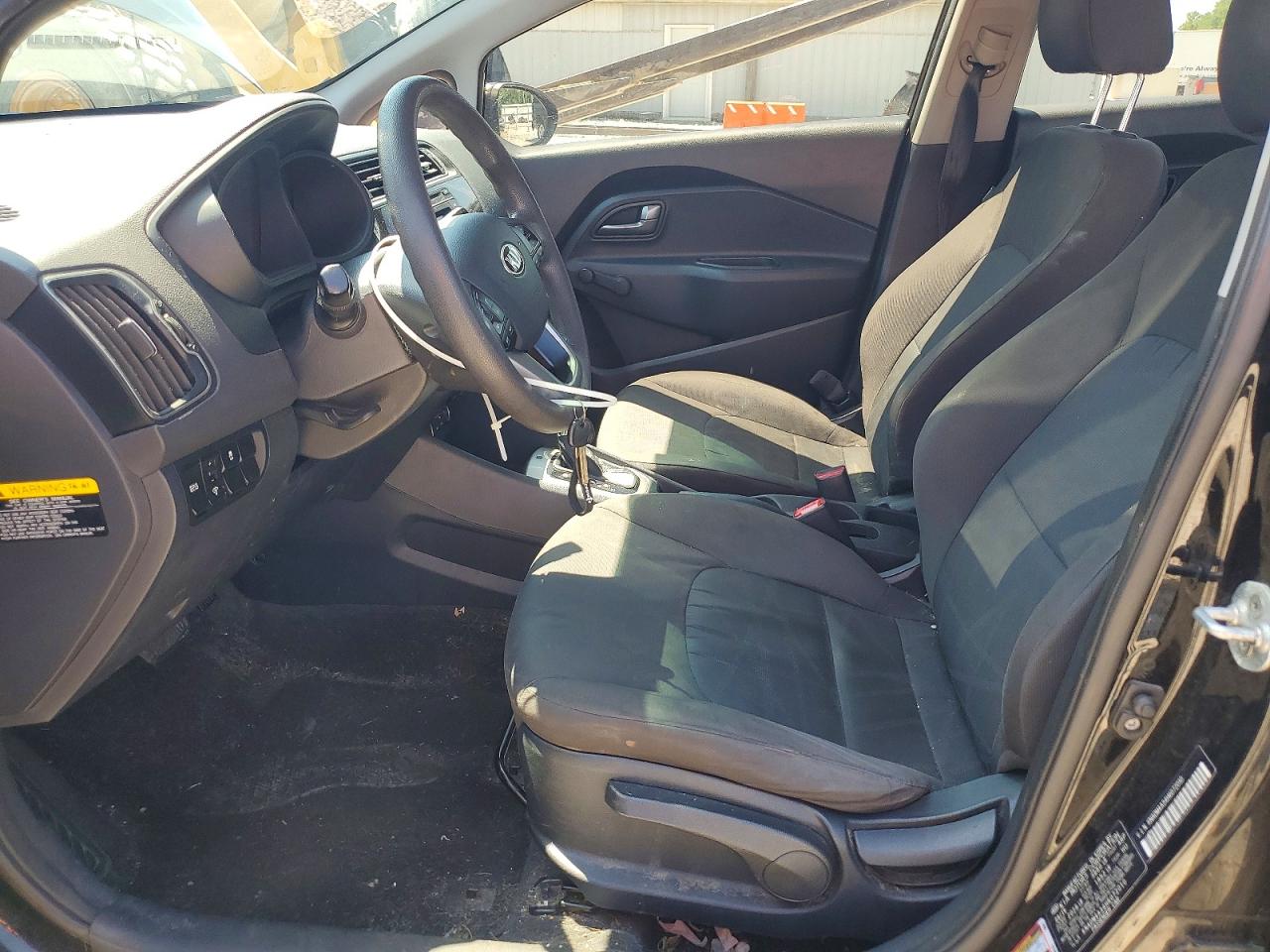 2017 Kia Rio Lx Черный vin: KNADM4A34H6072010