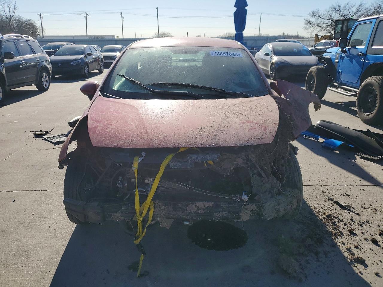 2017 Kia Rio Lx Red vin: KNADM4A34H6121335