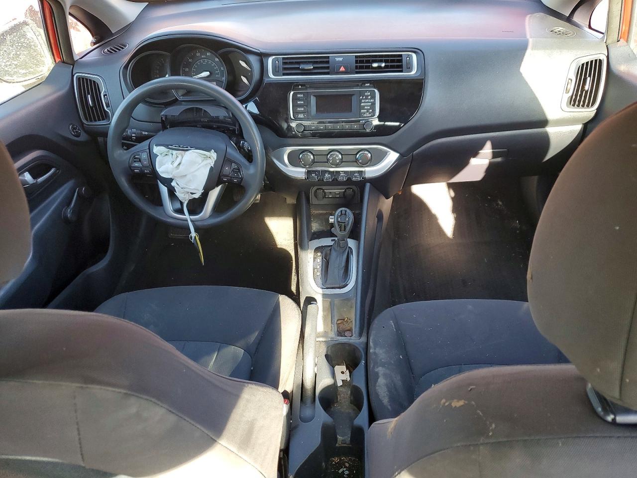 2017 Kia Rio Lx Red vin: KNADM4A34H6121335
