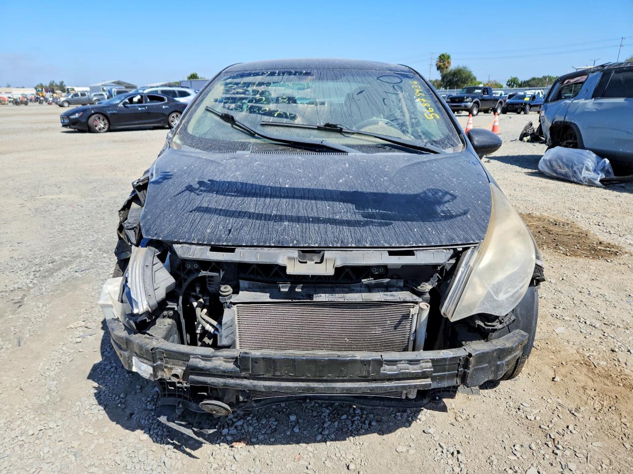 2013 Kia Rio Lx Black vin: KNADM4A35D6132936