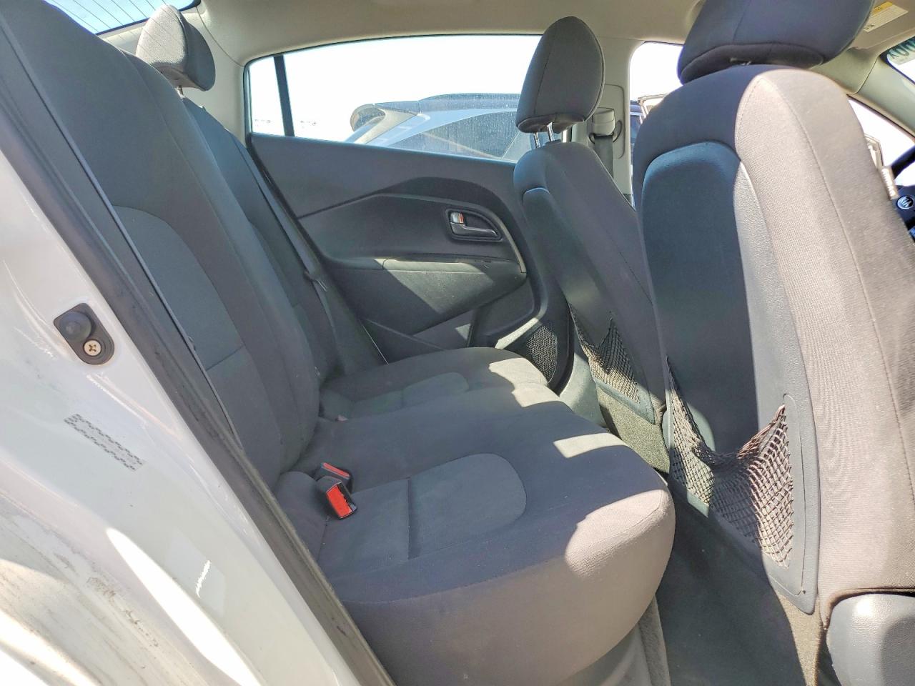 2013 Kia Rio Lx White vin: KNADM4A35D6147923