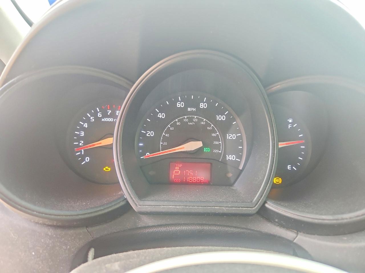 2013 Kia Rio Lx White vin: KNADM4A35D6281315