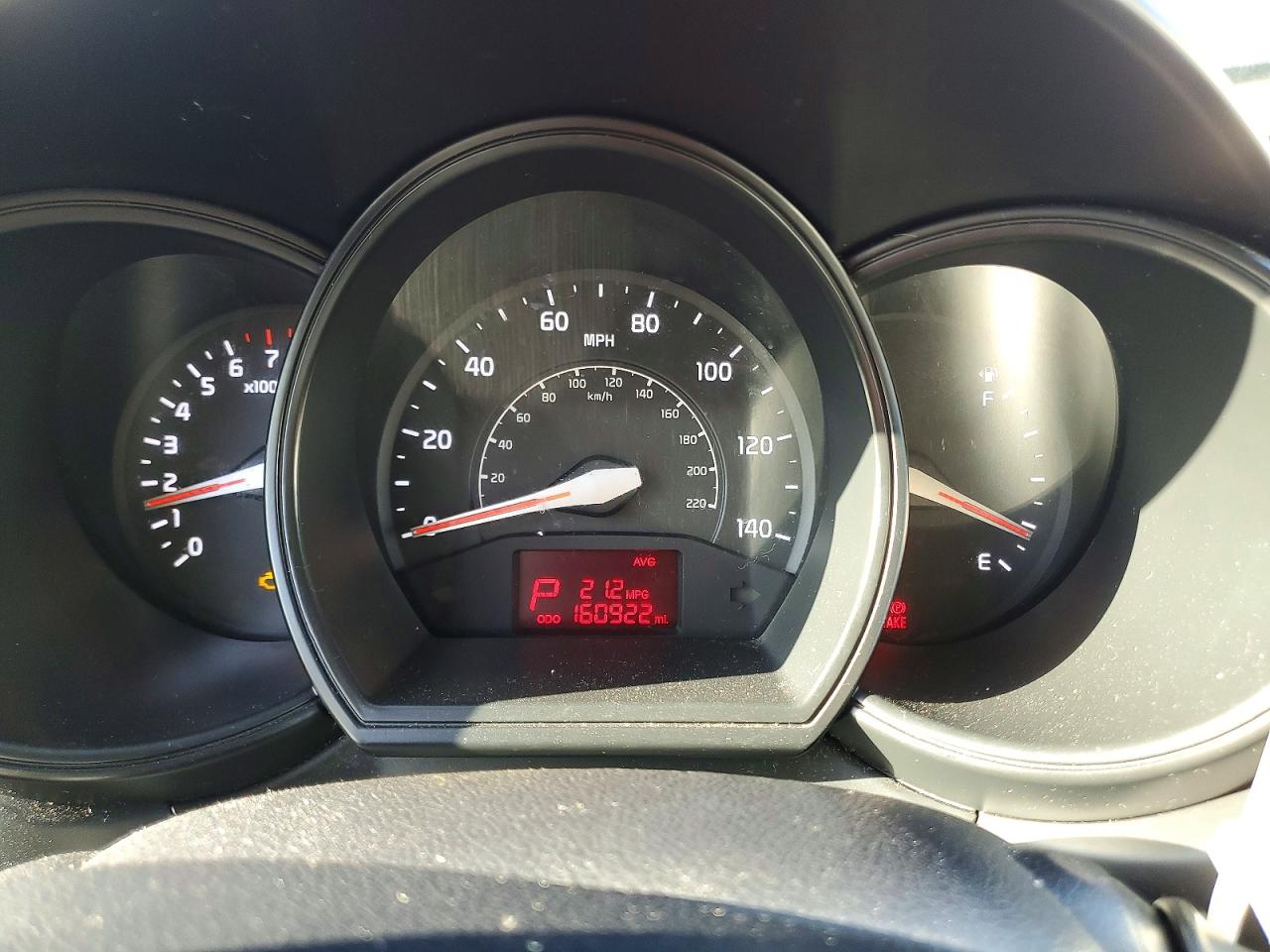 2013 Kia Rio Lx Red vin: KNADM4A35D6281878