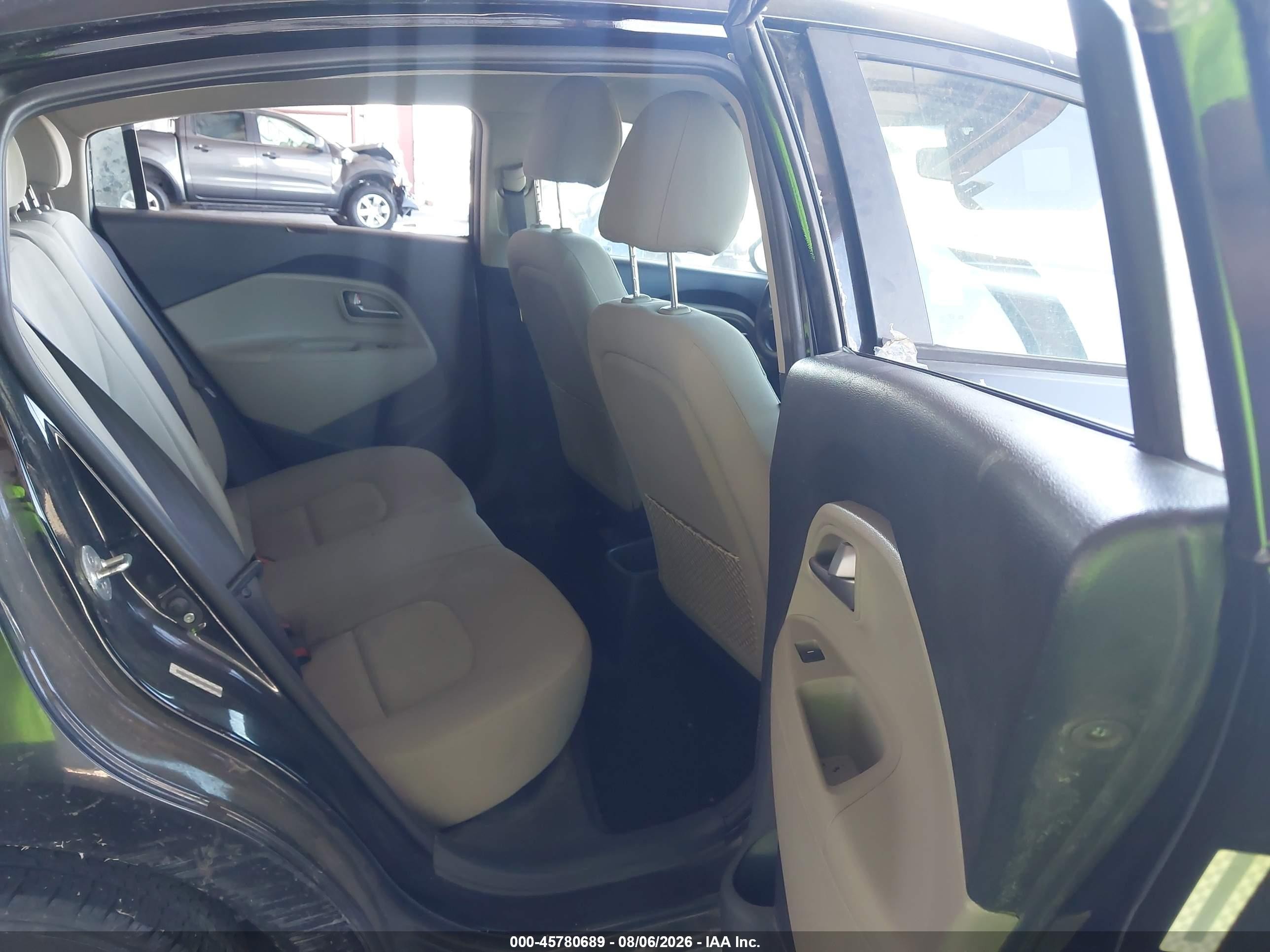 2015 Kia Rio Lx Черный vin: KNADM4A35F6436058