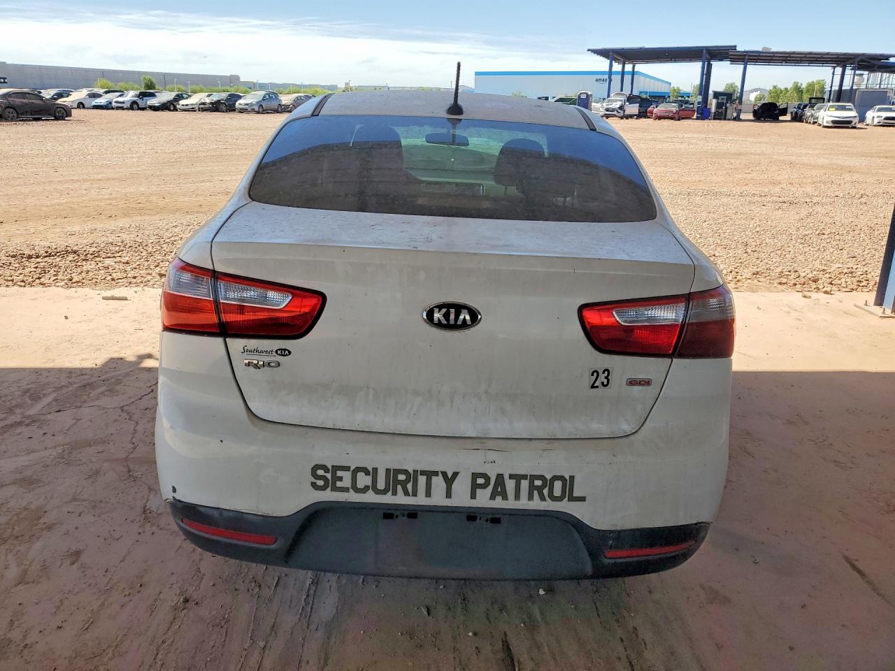 2015 Kia Rio Lx Белый vin: KNADM4A35F6436111
