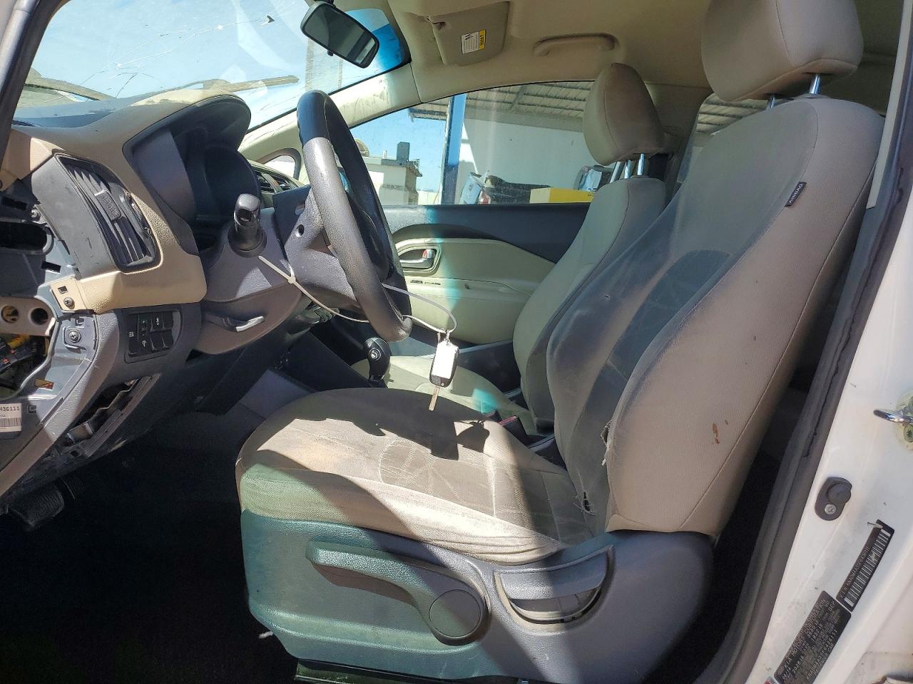 2015 Kia Rio Lx Белый vin: KNADM4A35F6436111
