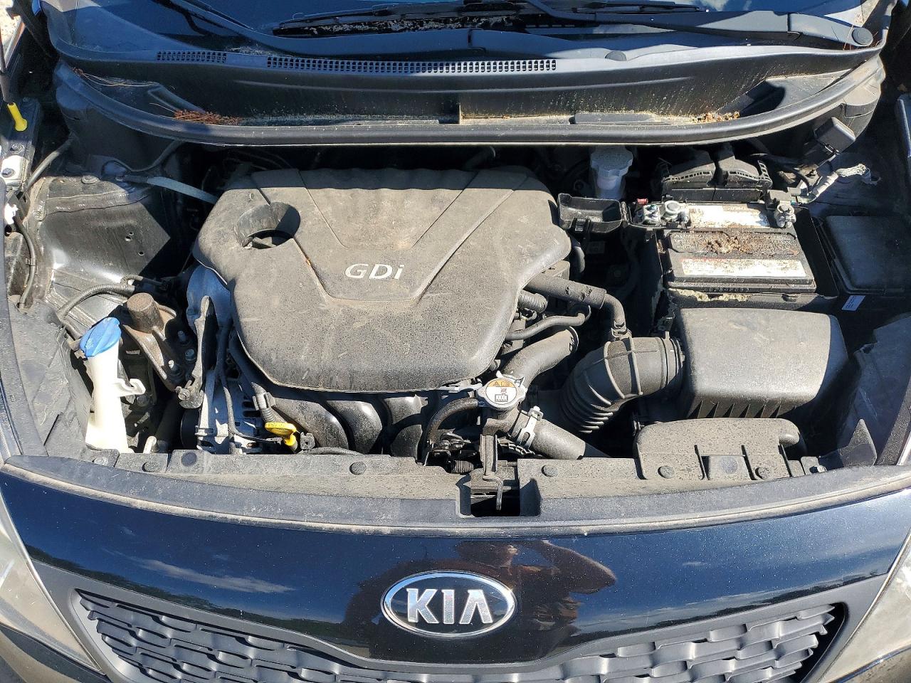 2015 Kia Rio Lx Black vin: KNADM4A35F6487219
