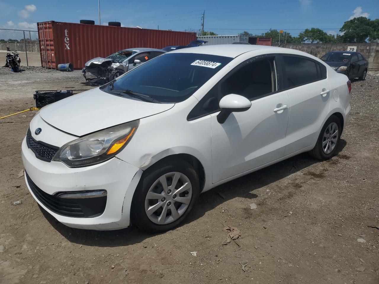 Price & History 2016 Kia Rio Lx 1.6l 4 vin: KNADM4A35G6658648