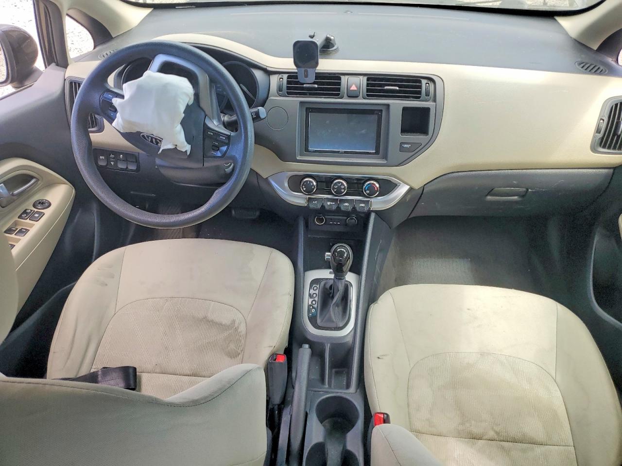 2012 Kia Rio Lx Black vin: KNADM4A36C6084328