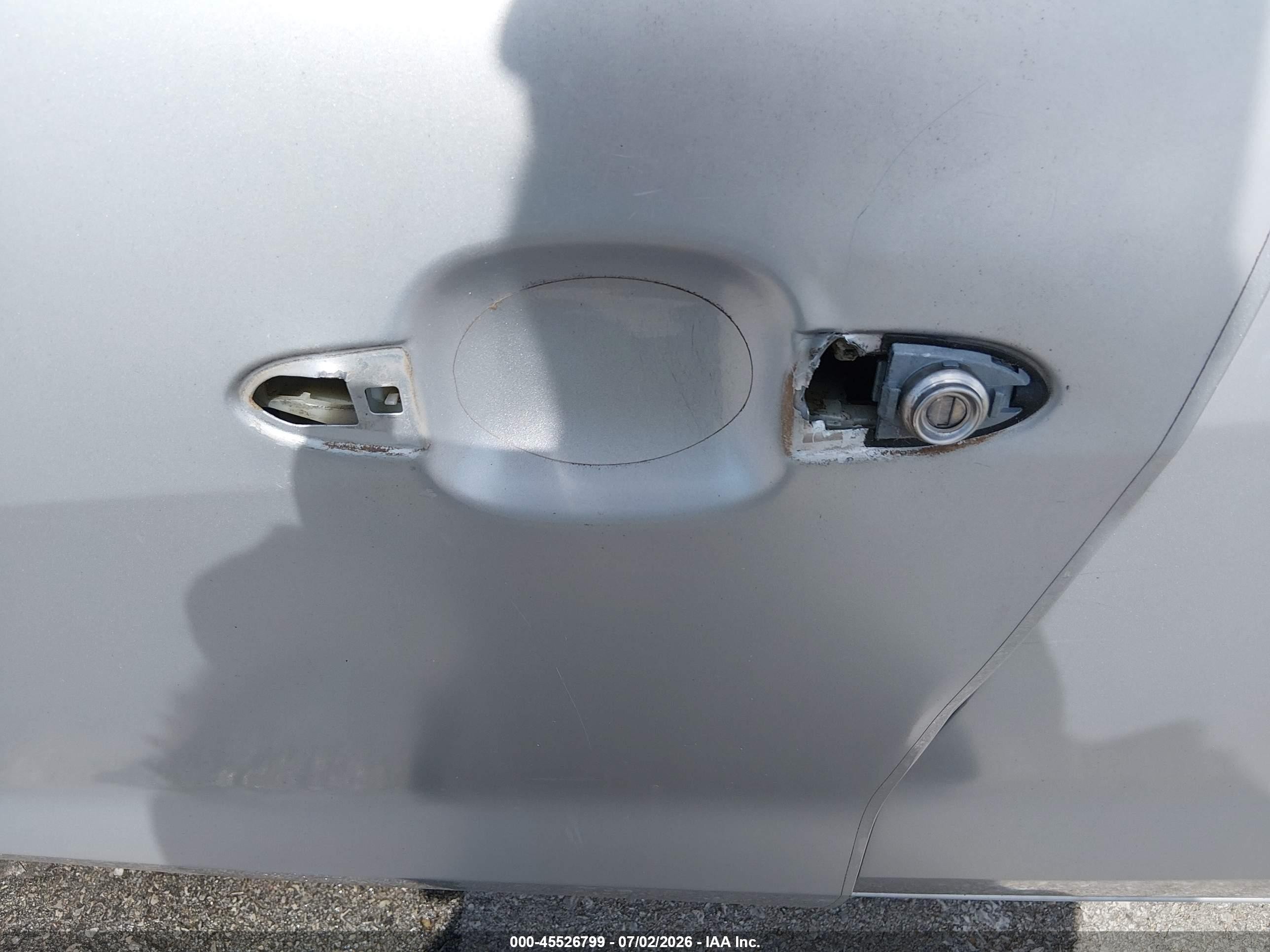 2013 Kia Rio Lx Silver vin: KNADM4A36D6164472