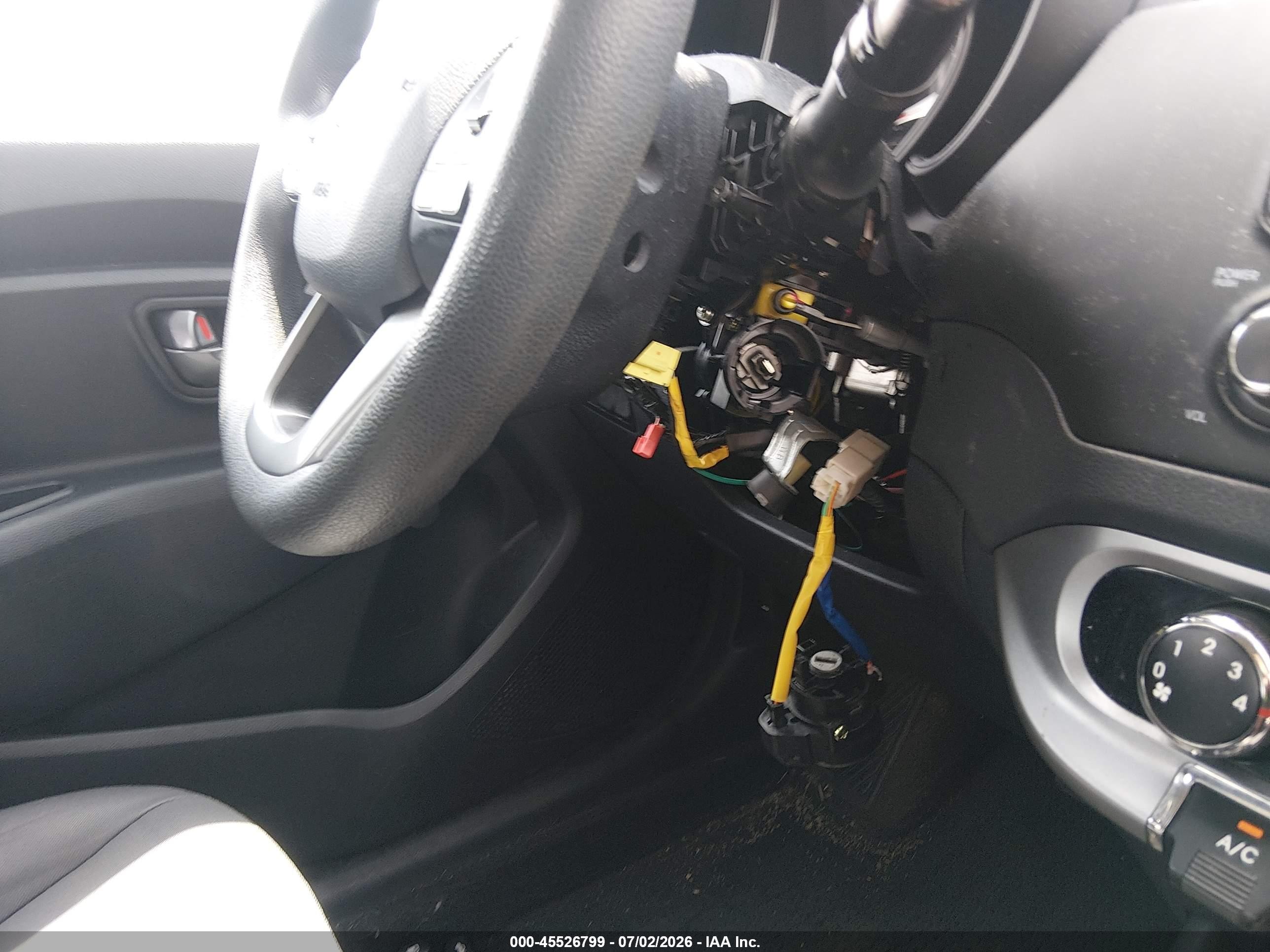 2013 Kia Rio Lx Silver vin: KNADM4A36D6164472