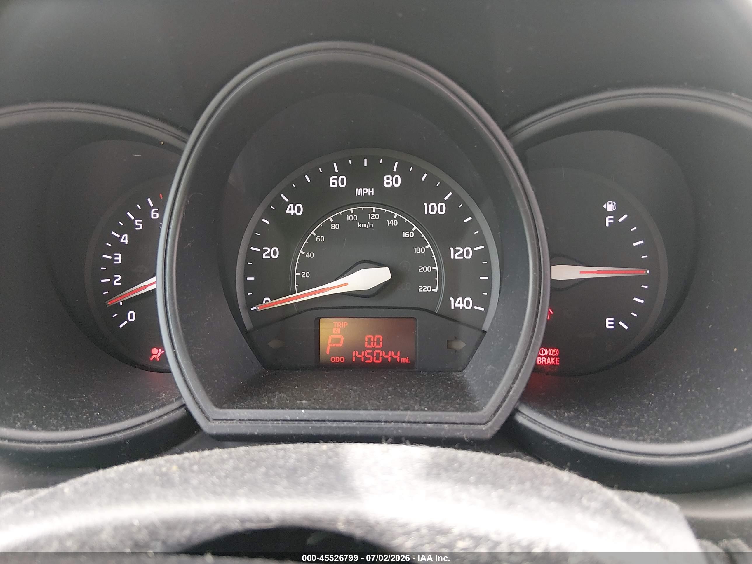 2013 Kia Rio Lx Silver vin: KNADM4A36D6164472