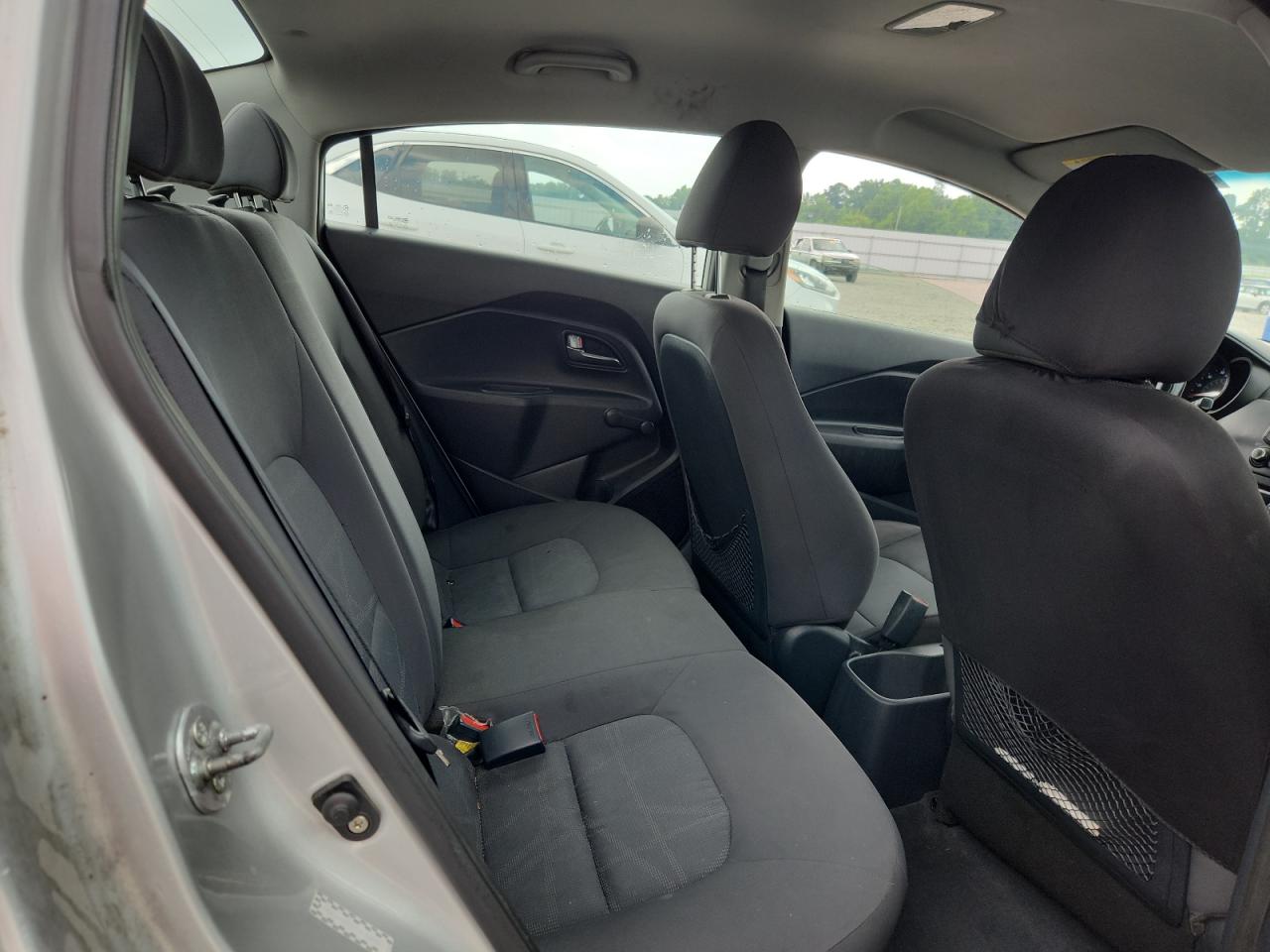 2013 Kia Rio Lx Silver vin: KNADM4A36D6194894