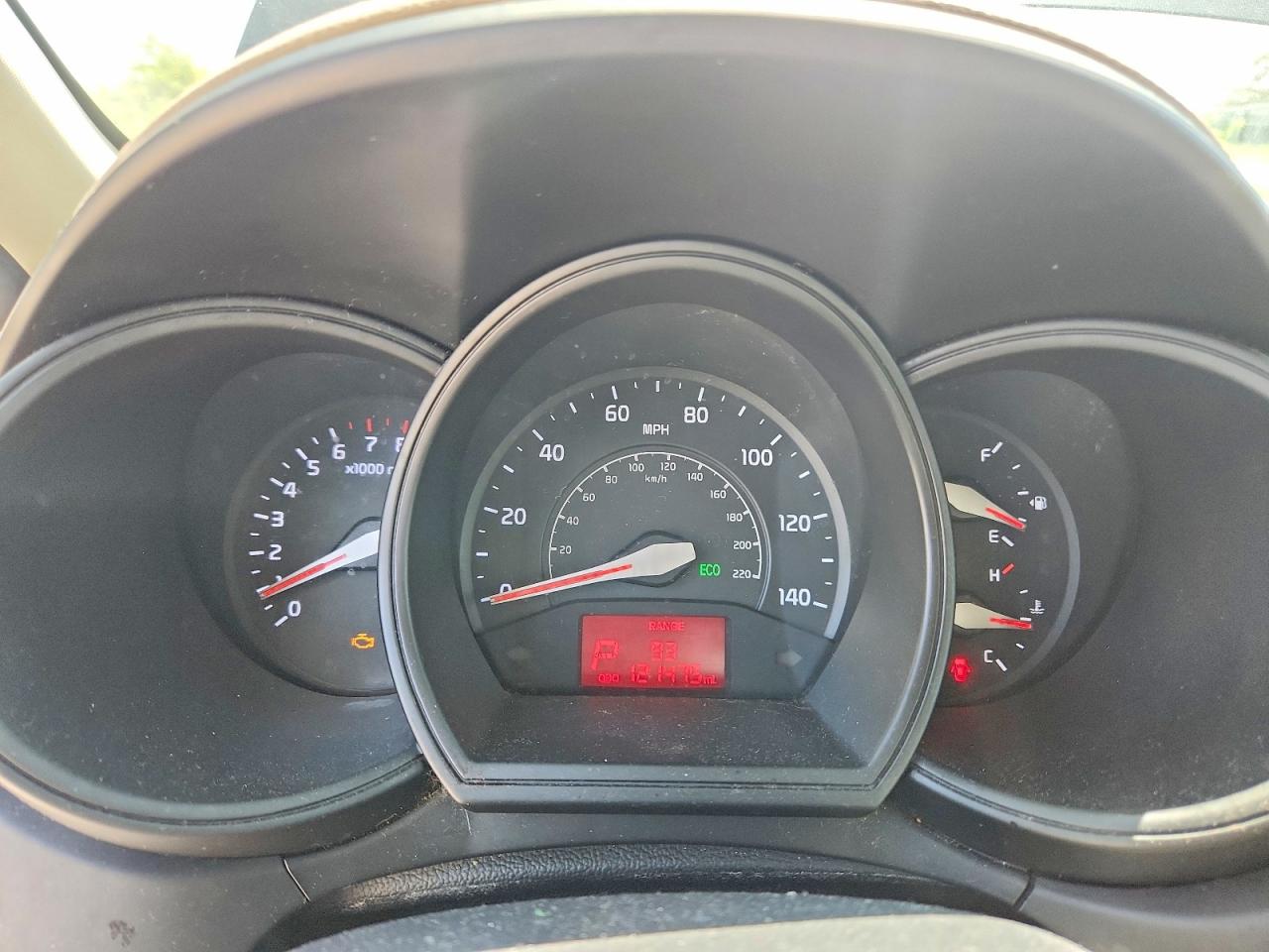 2014 Kia Rio Lx Black vin: KNADM4A36E6406047