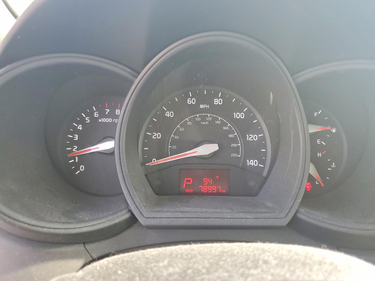 2015 Kia Rio Lx White vin: KNADM4A36F6485110