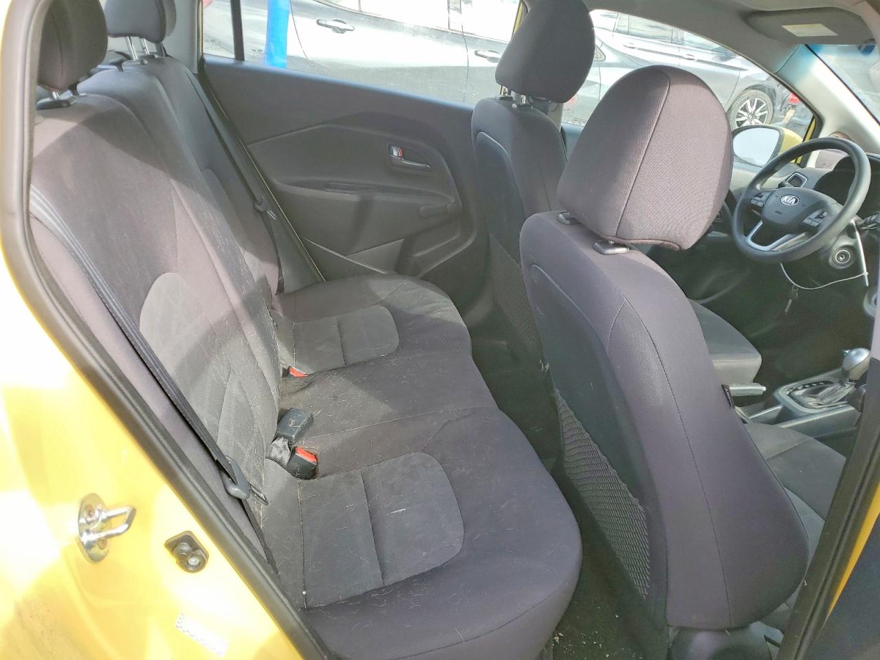 2016 Kia Rio Lx Yellow vin: KNADM4A36G6681890