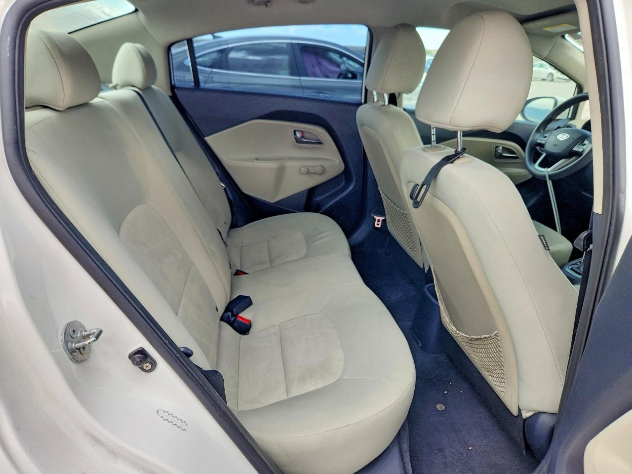 2012 Kia Rio Lx White vin: KNADM4A37C6061009